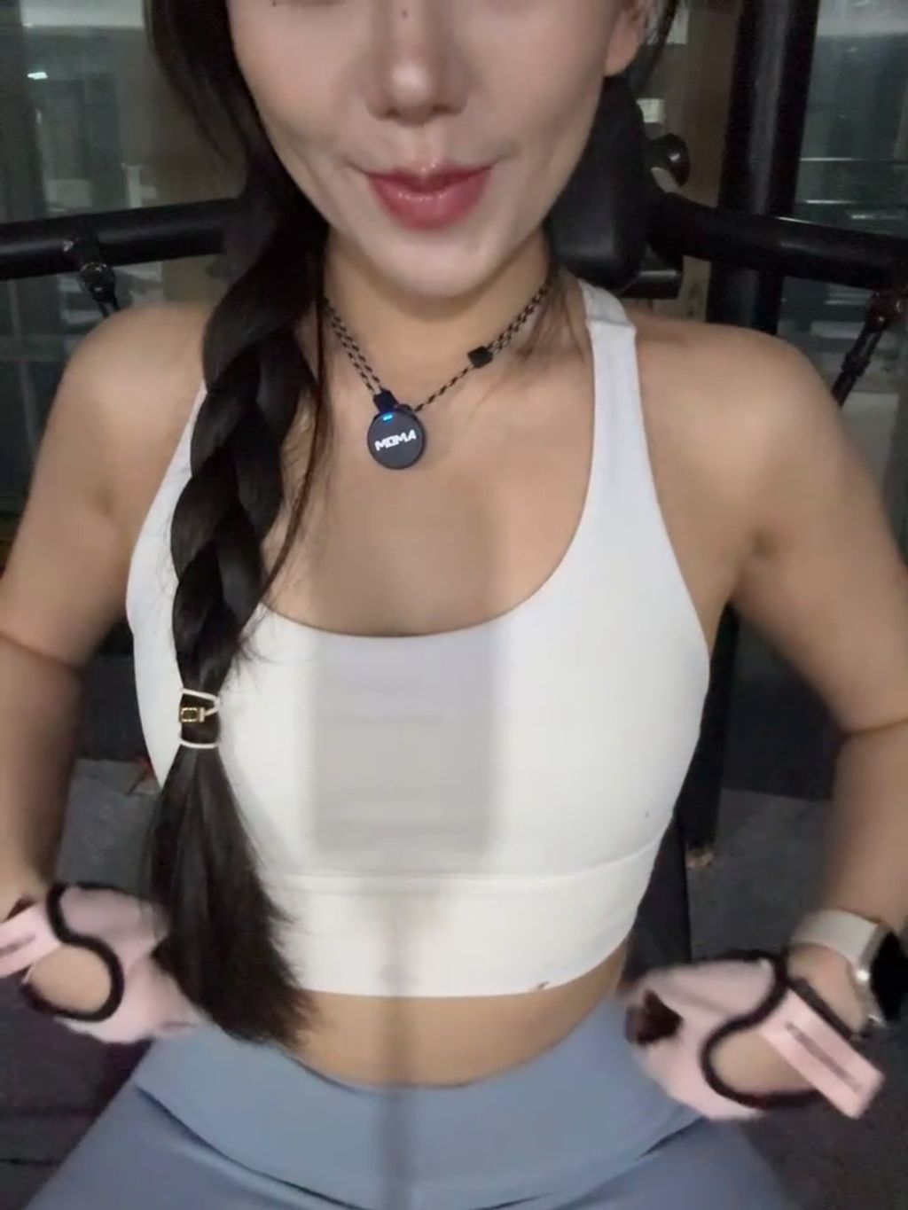jiajia_L： 健身房内的秘密 #01