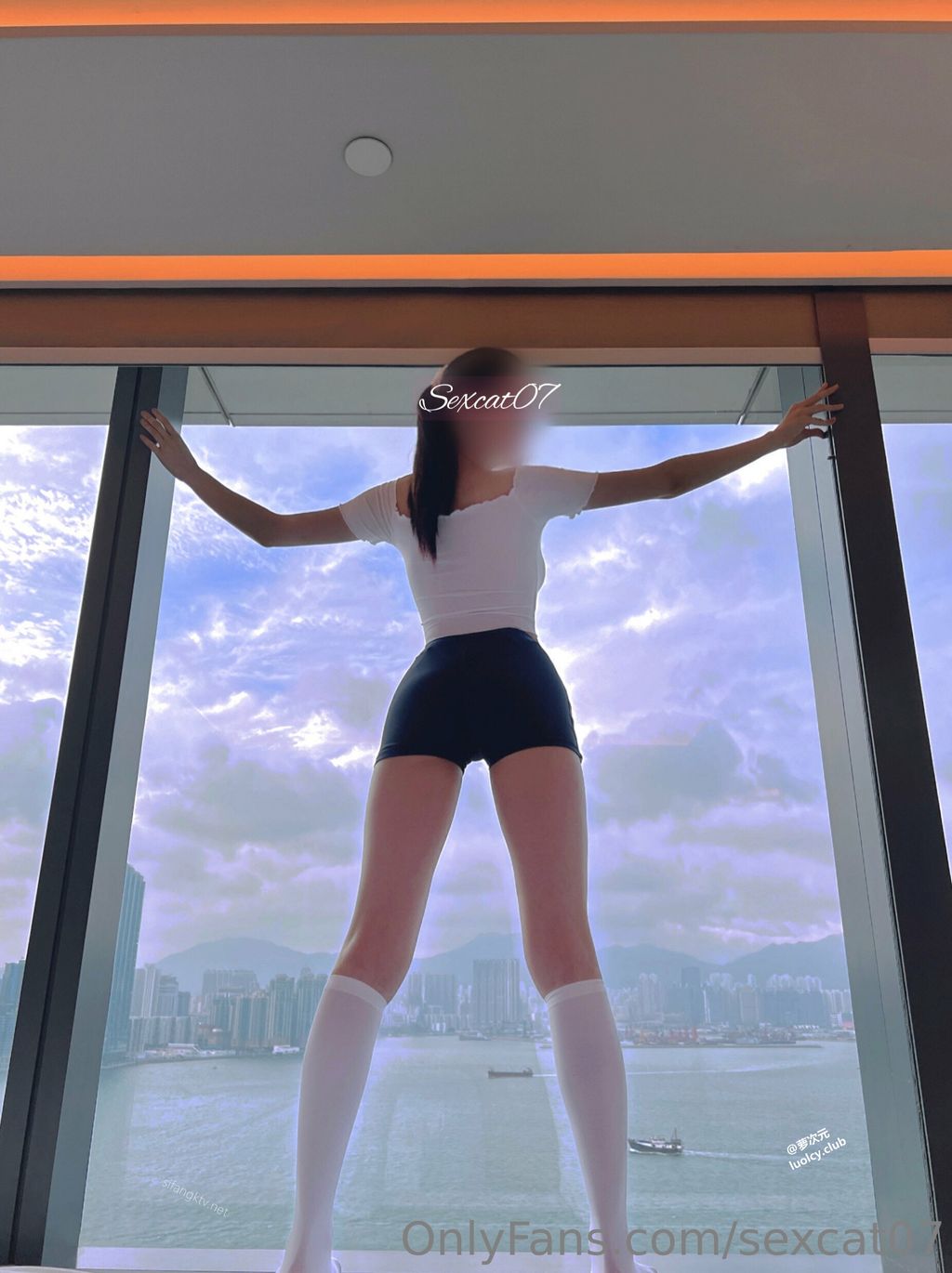 [OtherXXX] Sexcat(性感的猫)： OF究极绿帽骚妻 健身室大乱交混战