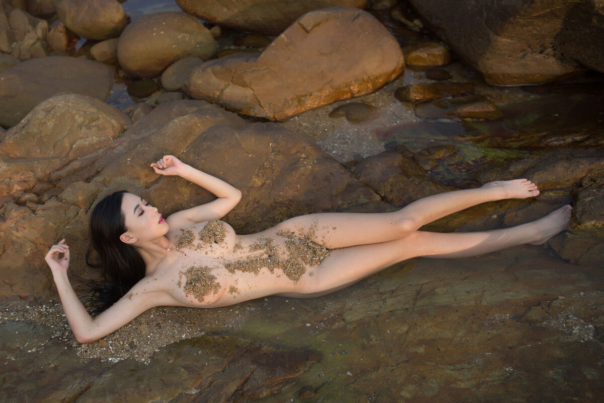 Private Photoshoot 黄可人 - 纯欲女神 户外海边私拍 Part05