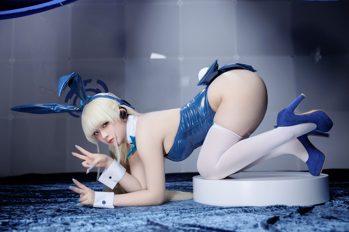 Coser@屿鱼 - 蔚蓝档案 飞鸟马时 兔女郎 S