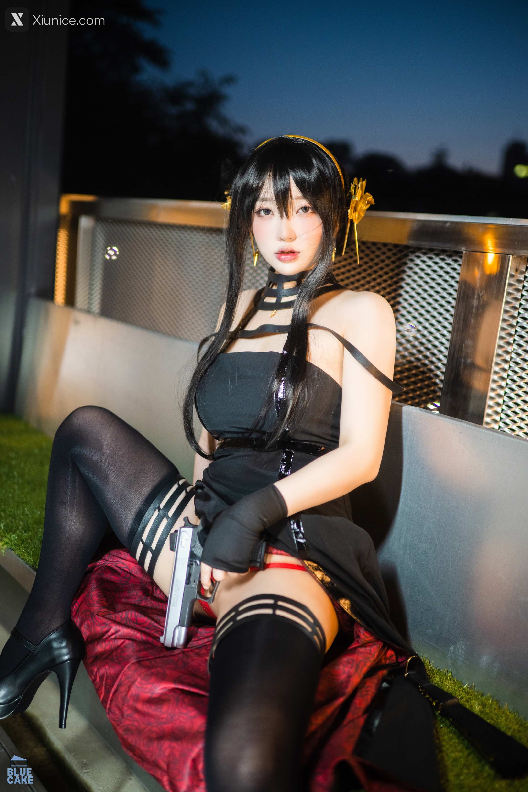 BLUECAKE Son Ye-Eun (손예은) – Black Rose RED+ 4K