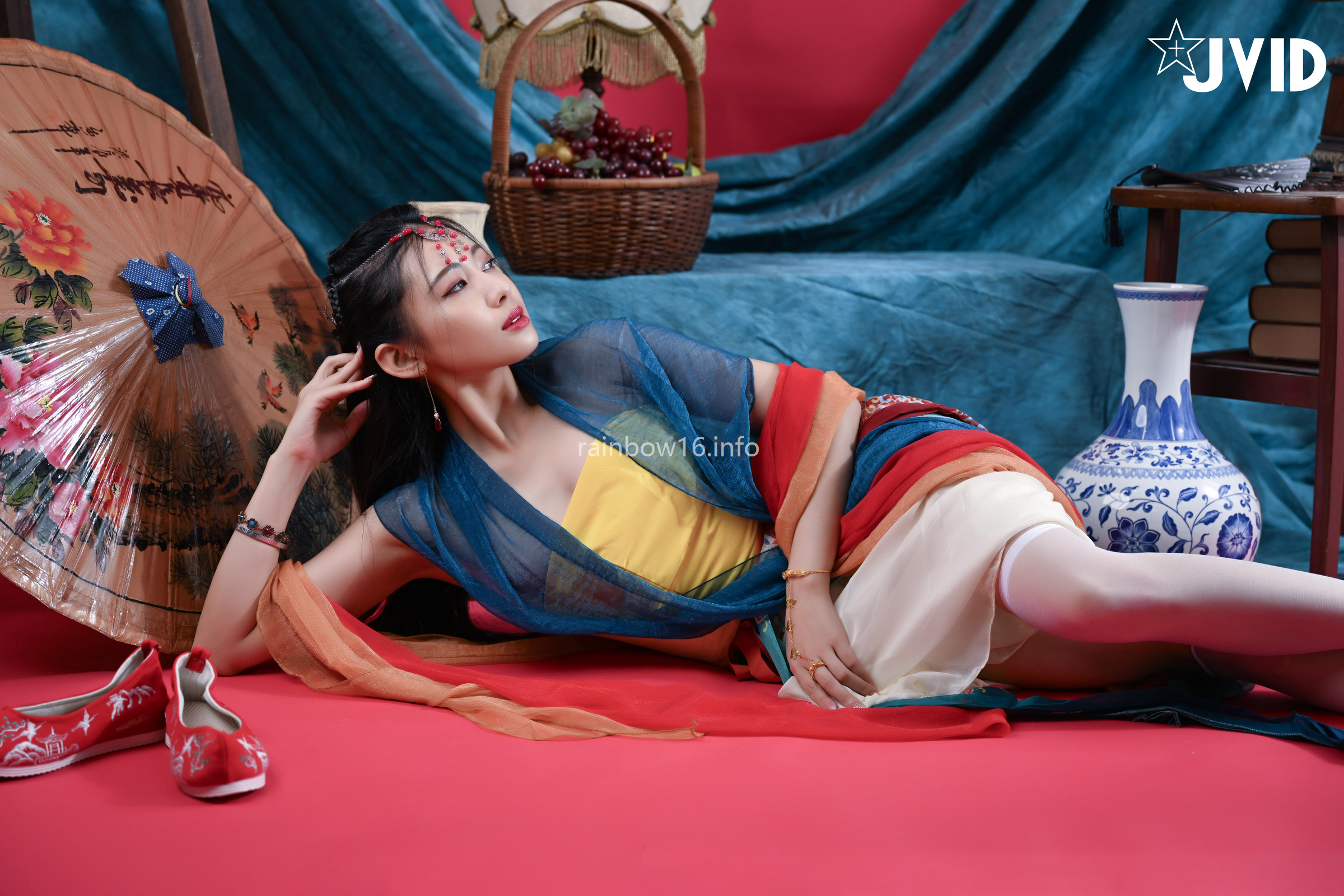 [JVID] 夏暮光 – 女神暮光敦煌風格造型服飾首度嘗試,飛越天際穿梭時空與你來場空前未有的愛戀滋味～