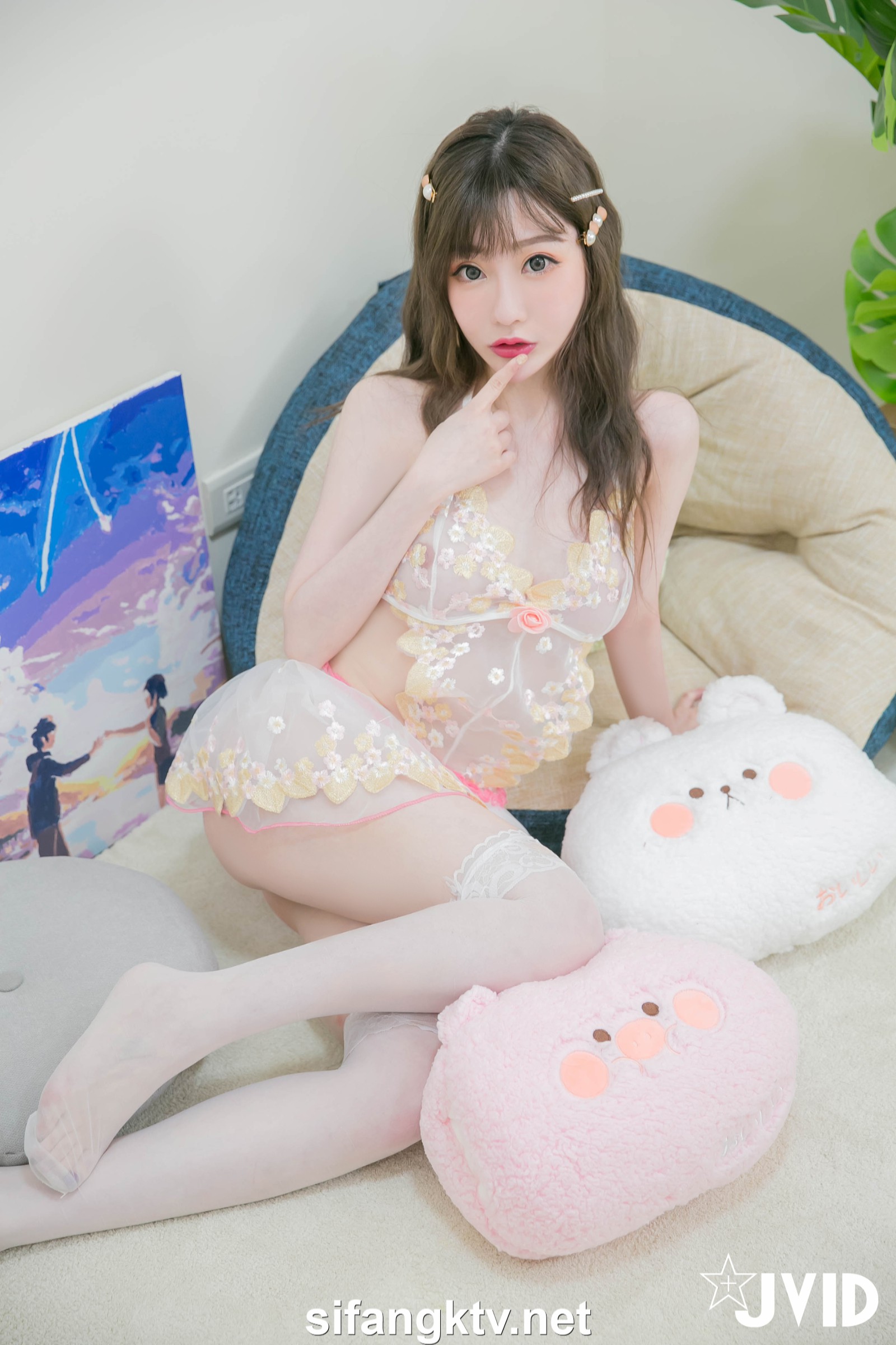 [JVID] 璃奈酱 Rina – 天女召唤 裸衣天女的情色选择题