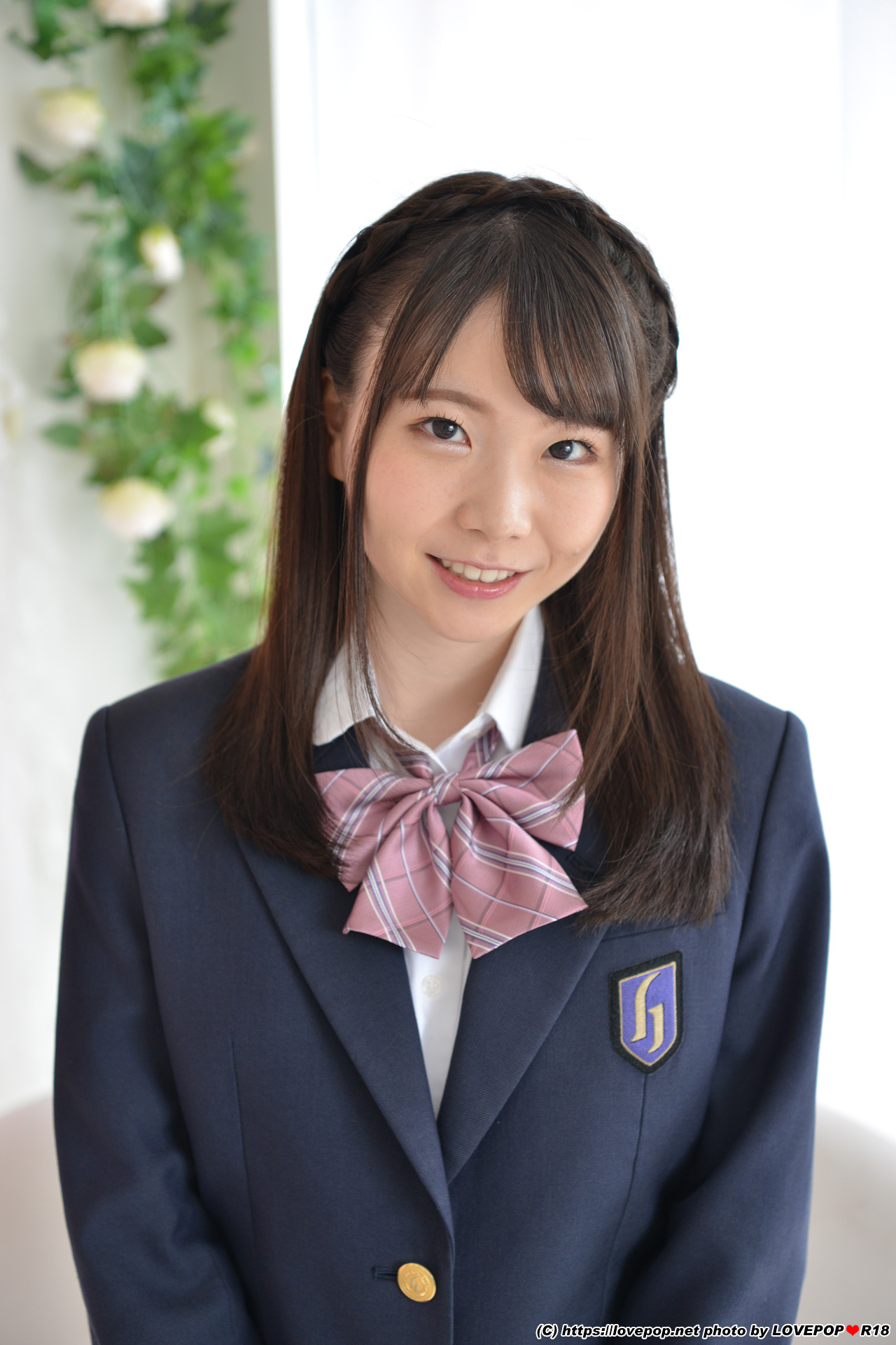 [Lovepop] Kozue Fujita 藤田こずえ - No.L-0690 Photoset #006 School Uniform (Blazer)