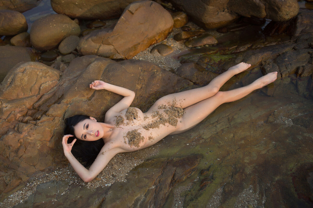 Private Photoshoot 黄可人 - 纯欲女神 户外海边私拍 Part05
