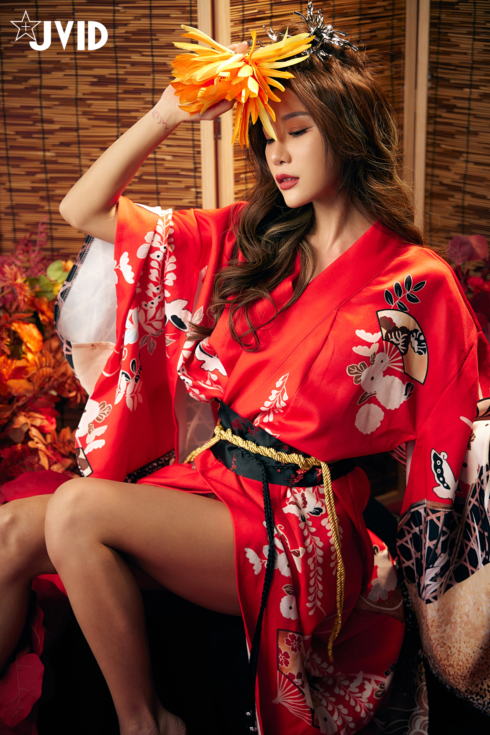 [JVID] Lara 雙囍 – 聖上寵幸首選～傾國傾城囍媚娘 婀娜多姿 酥胸外露