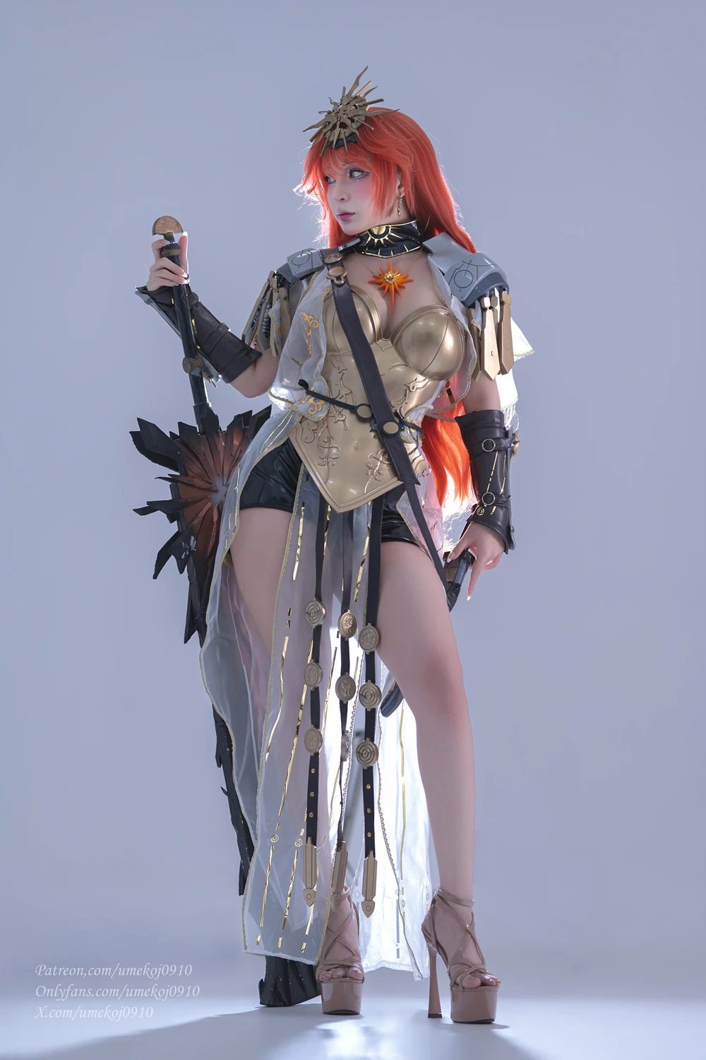 Cosplay Umeko.J – Augusta Wuthering Waves 鸣潮 奥古斯塔