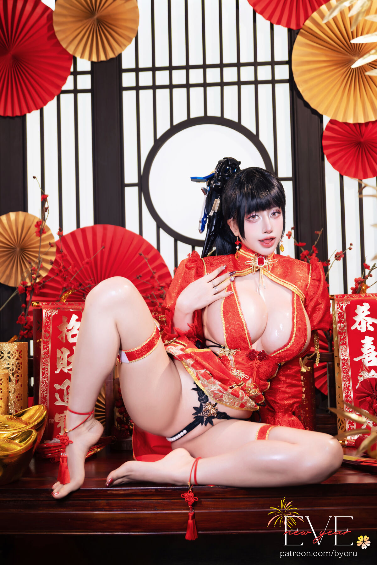 Coser@Byoru - Eve New Year Qipao