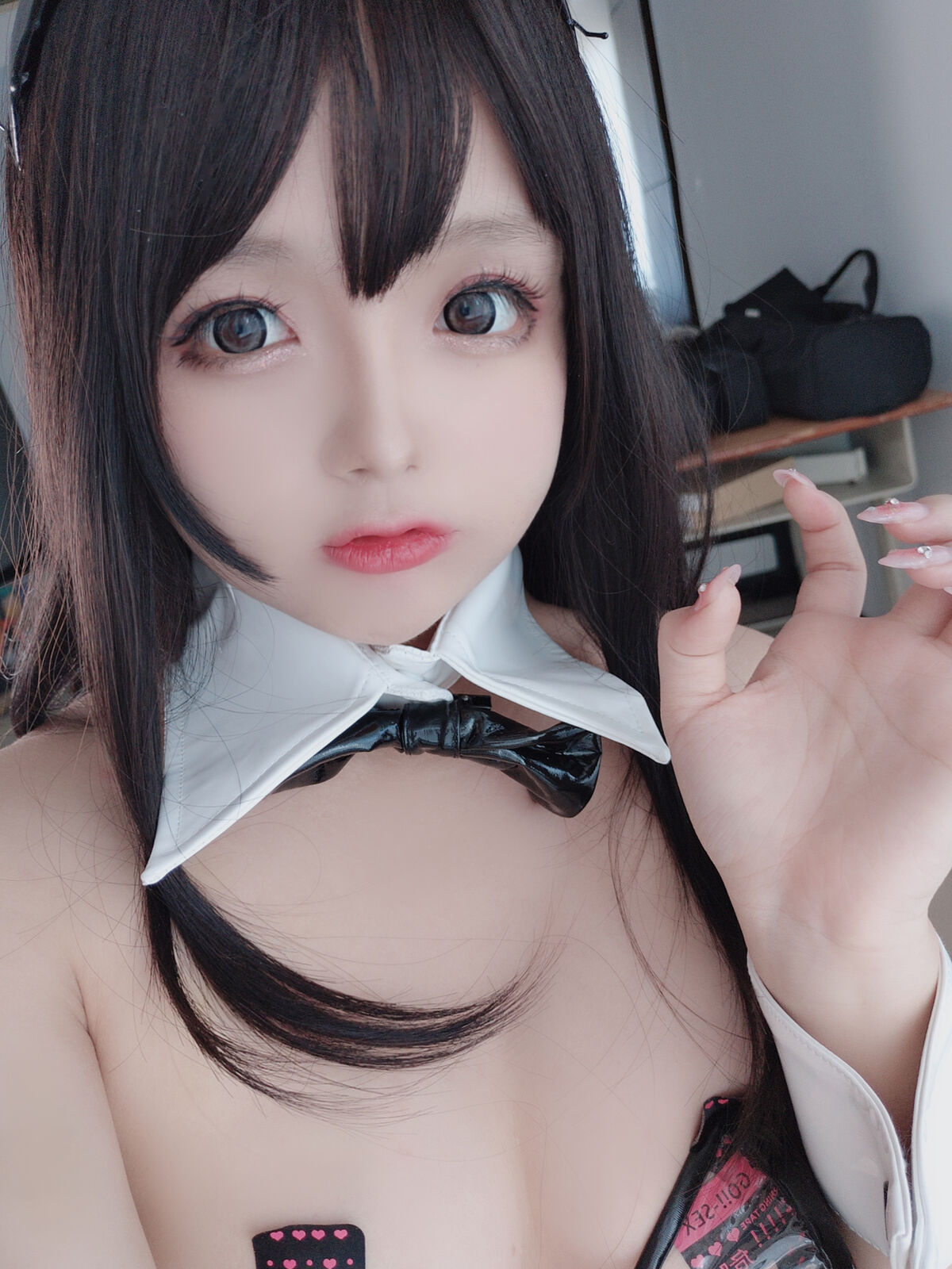 Coser@日奈娇 - 透明兔女郎自拍 2 Coser@日奈娇 - 透明兔女郎自拍