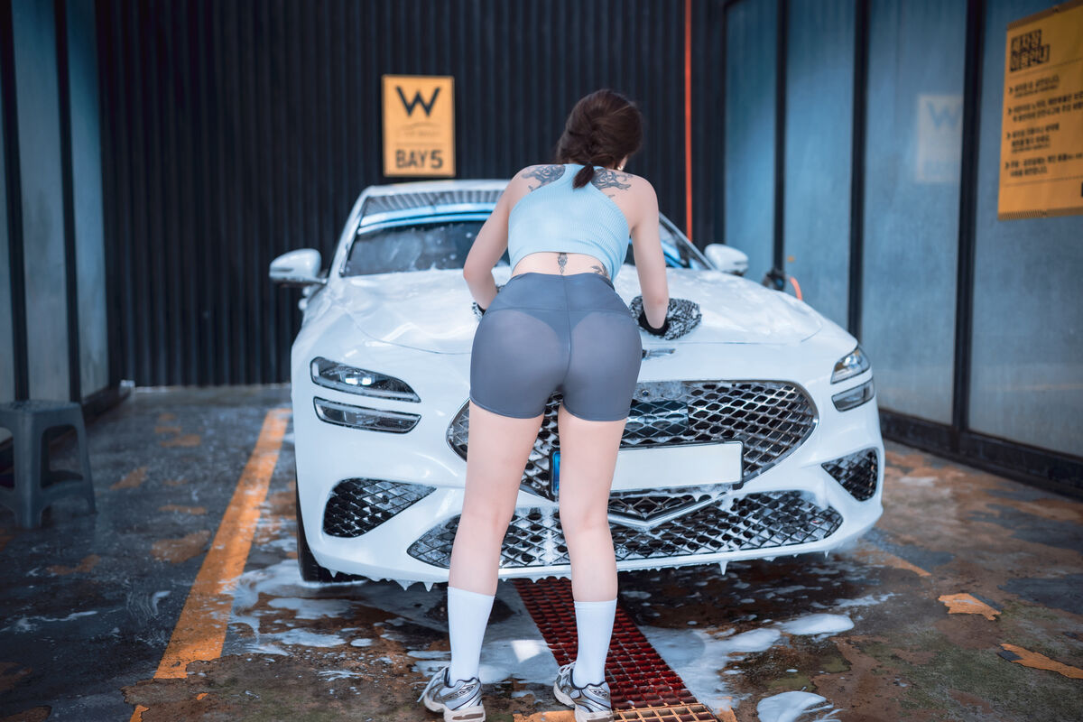 DJAWA Son Ye-Eun 손예은 - Wash My Car Part02