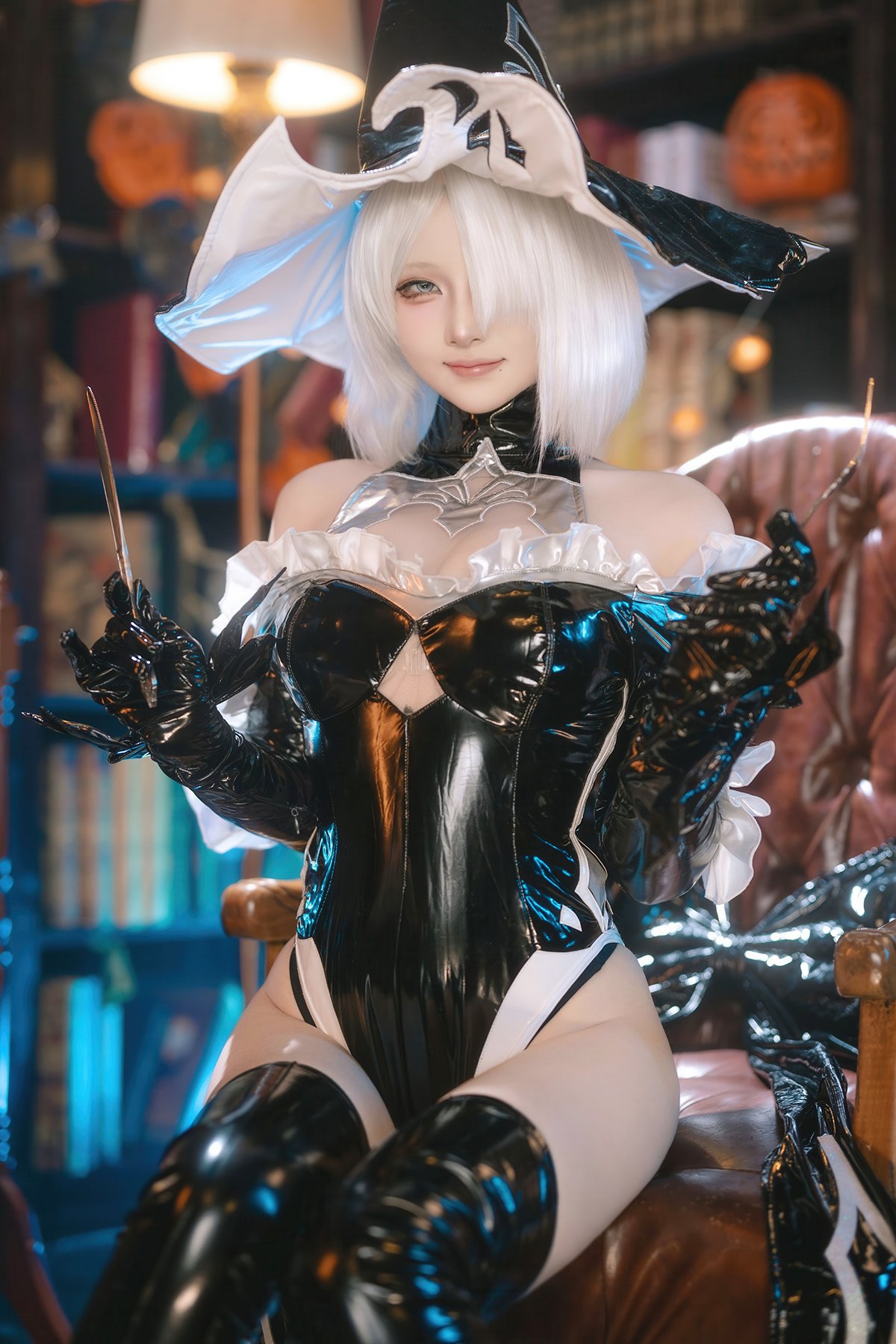 Coser@屿鱼 - 尼尔 机械纪元 2B 万圣女巫同人 4 Coser@屿鱼 - 尼尔 机械纪元 2B 万圣女巫同人