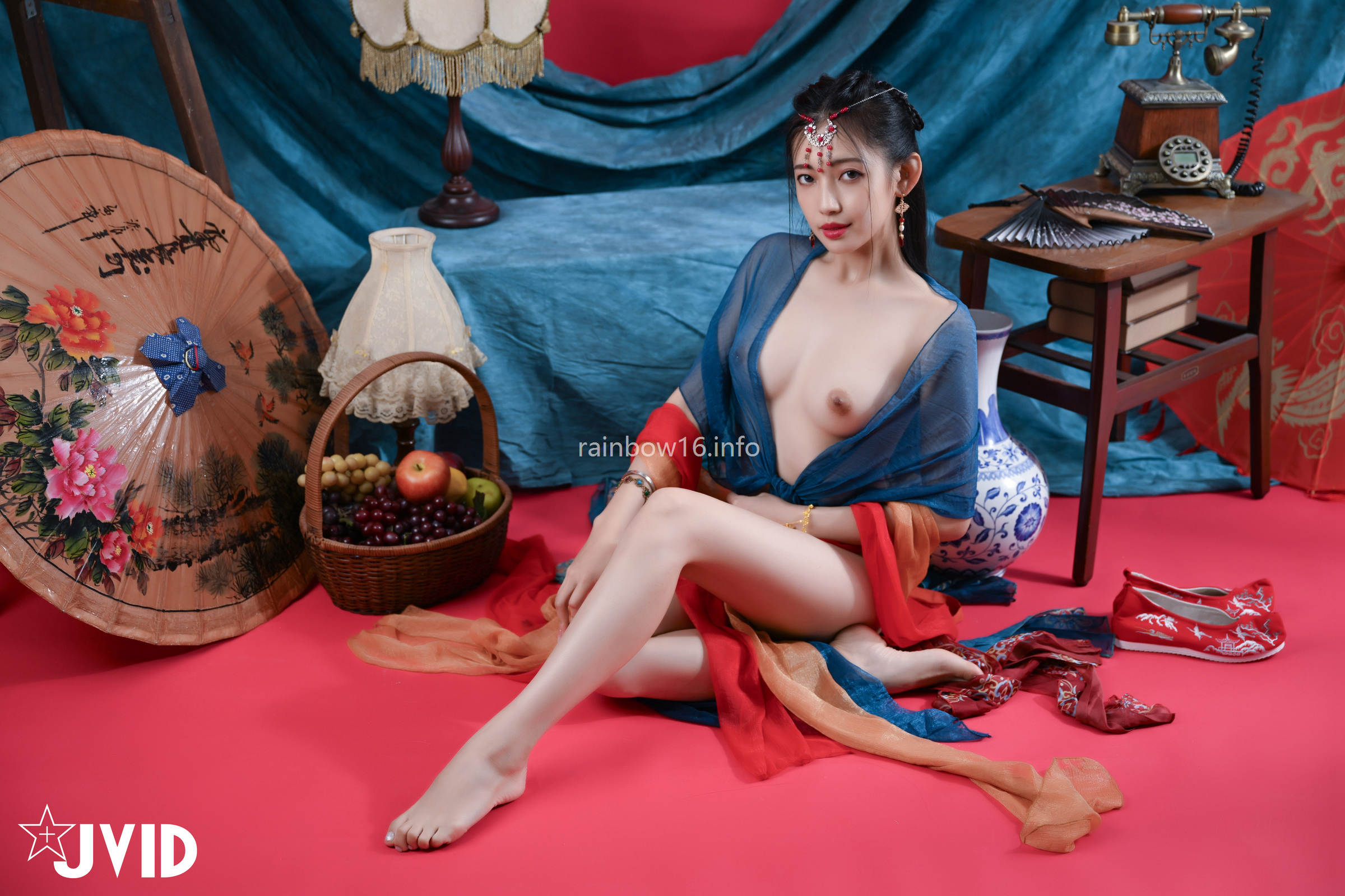 [JVID] 夏暮光 – 女神暮光敦煌風格造型服飾首度嘗試,飛越天際穿梭時空與你來場空前未有的愛戀滋味～