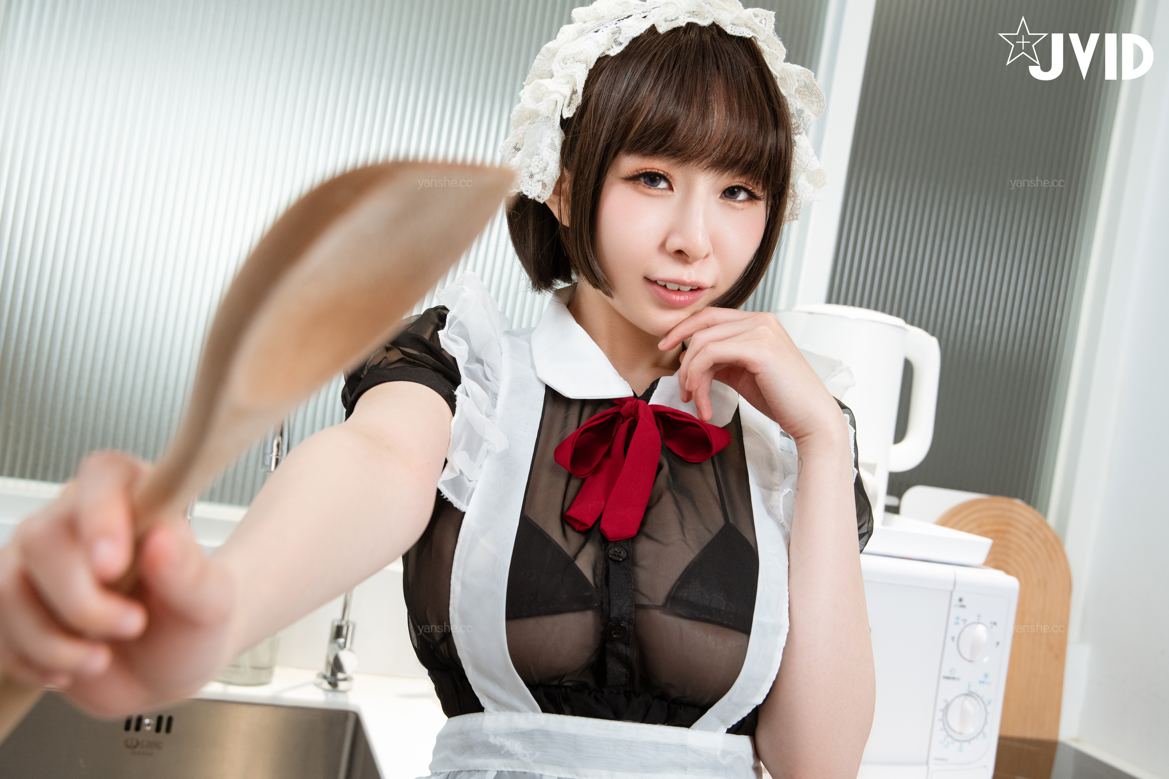 [JVID] 黎菲兒 – 元宇宙-巨乳女仆，挑逗版
