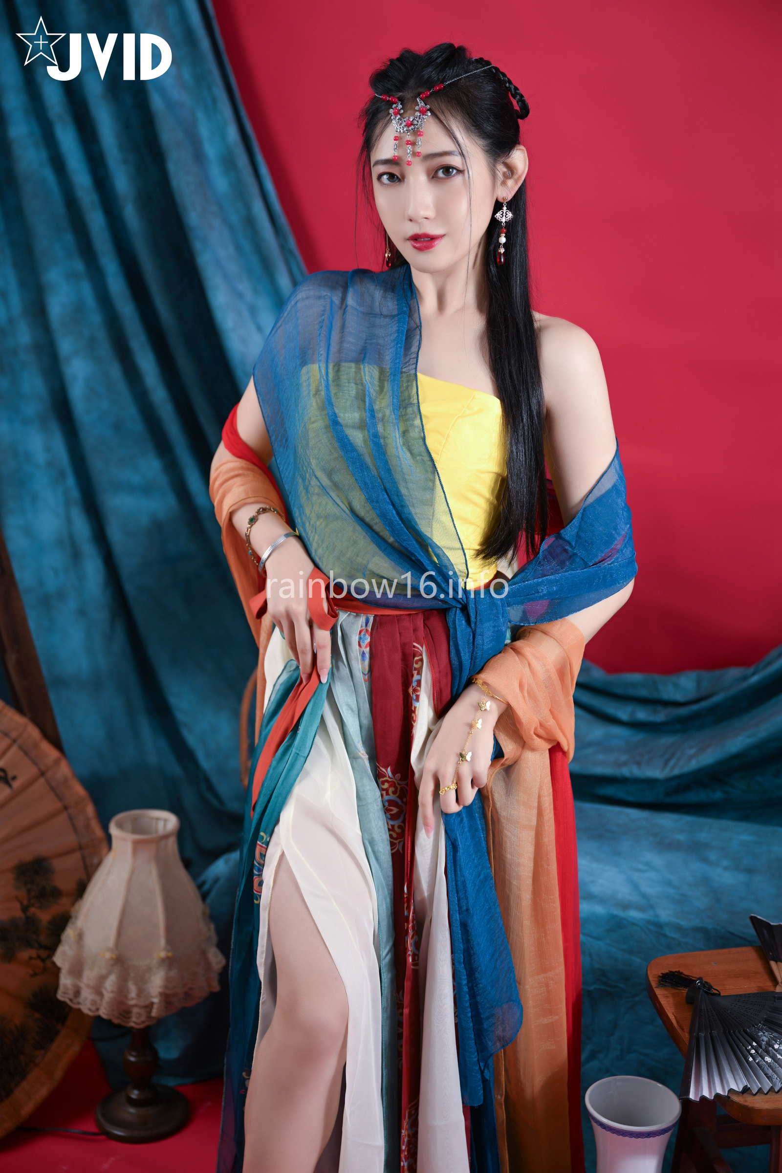 [JVID] 夏暮光 – 女神暮光敦煌風格造型服飾首度嘗試,飛越天際穿梭時空與你來場空前未有的愛戀滋味～