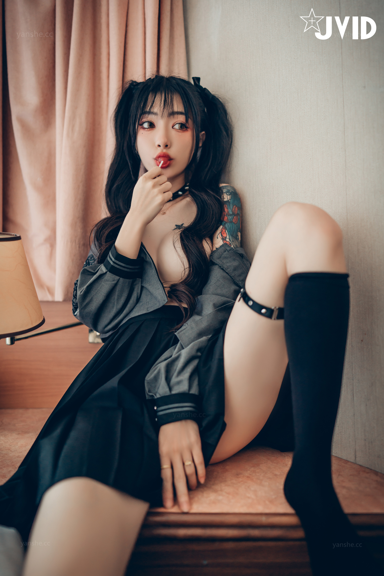 [JVID] 飄飄哥 – 色色妄想系列 校花也是大姐頭