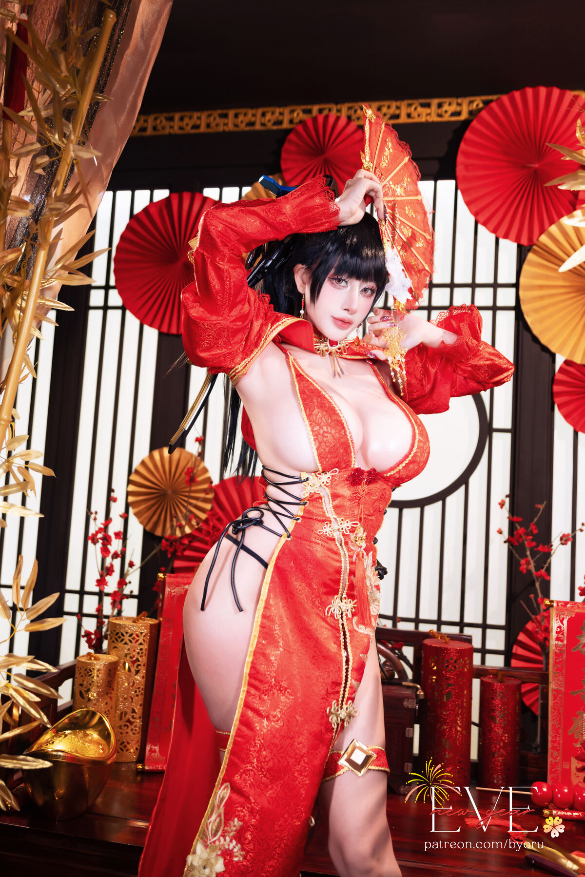Coser@Byoru - Eve New Year Qipao