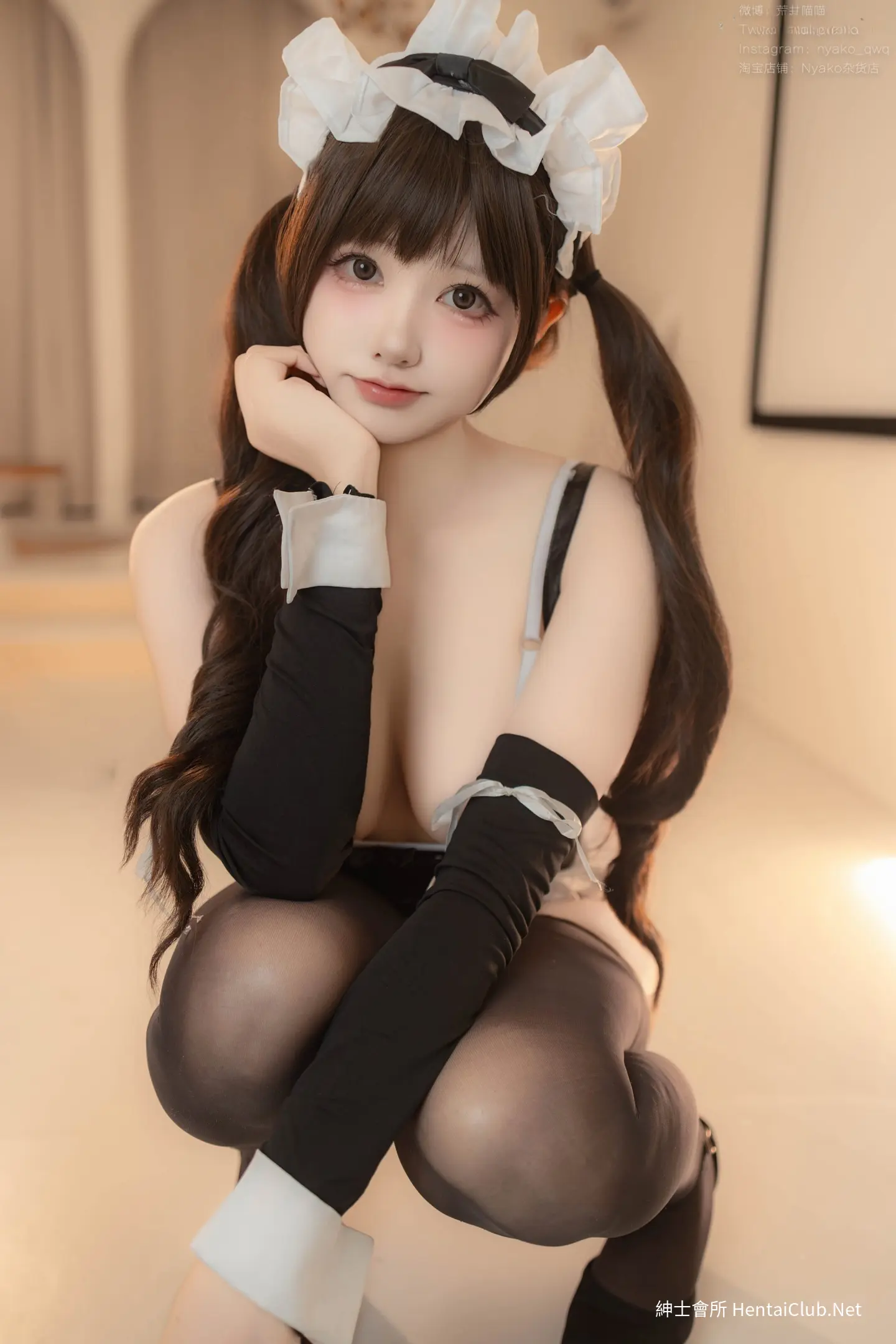 Nyako喵子 电子版60 痴女メイド3 5 Nyako喵子 电子版60 痴女メイド3