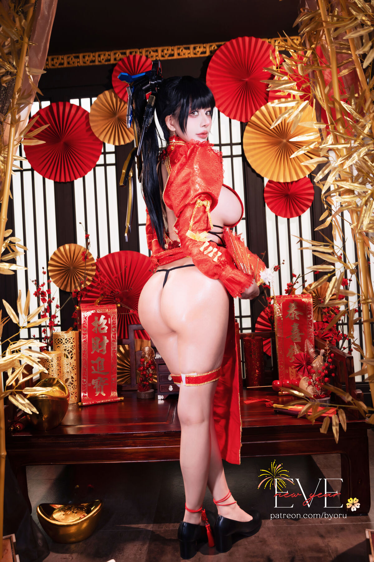 Coser@Byoru - Eve New Year Qipao