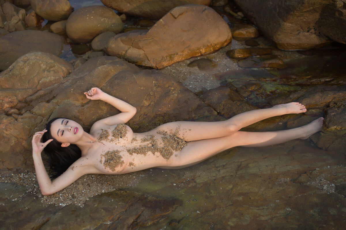 Private Photoshoot 黄可人 - 纯欲女神 户外海边私拍 Part05