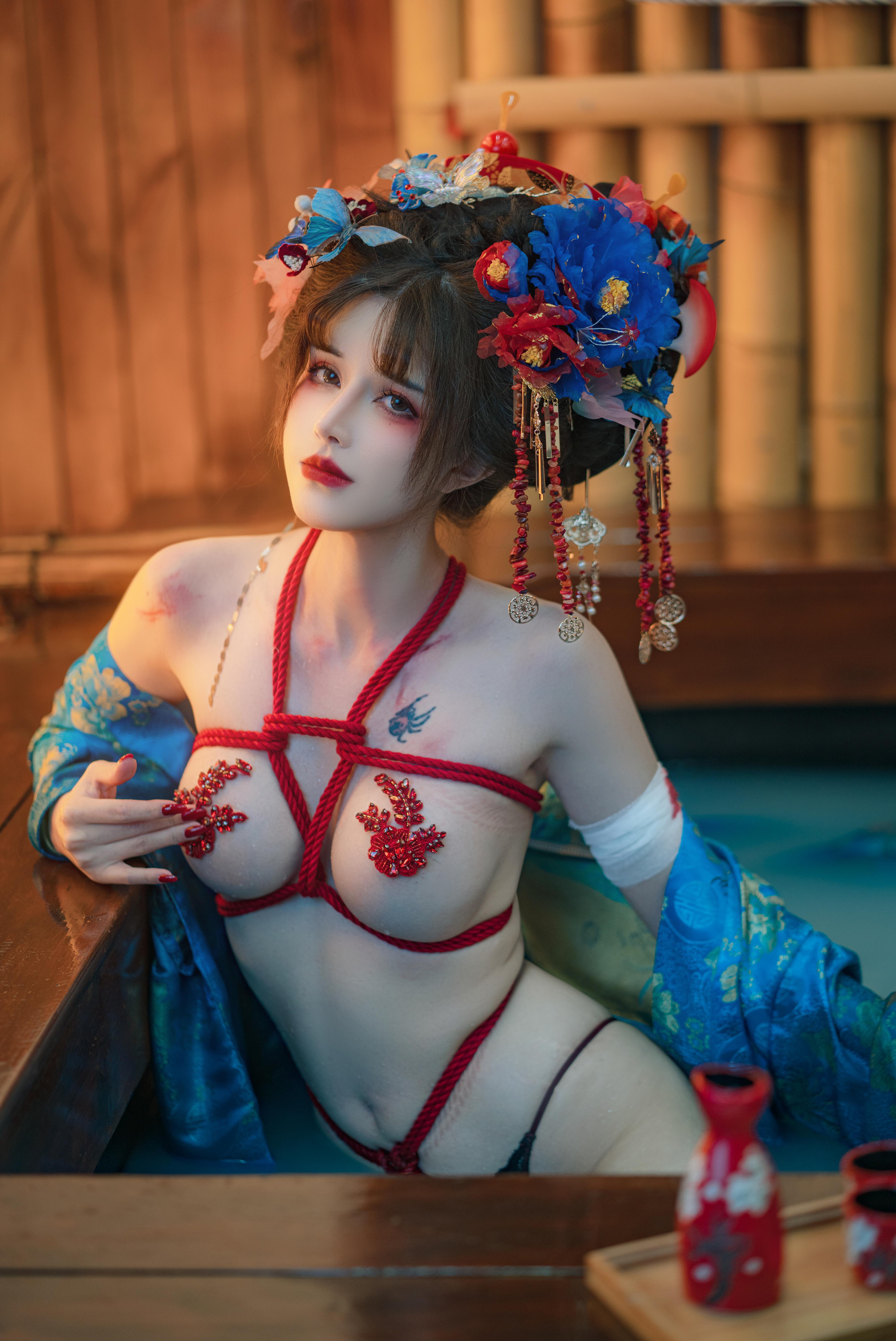 Coser@鹿八岁 – 花魁の末路