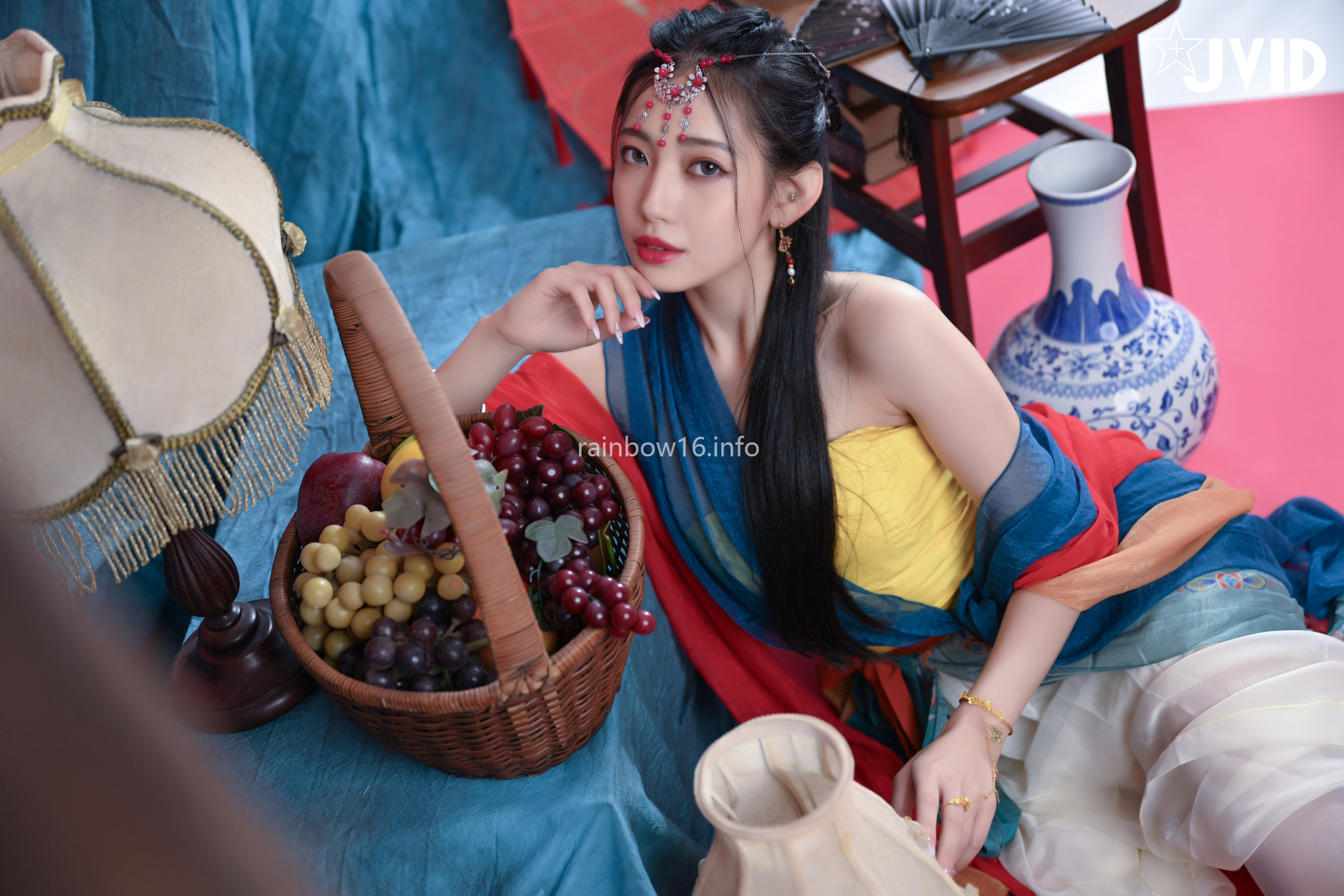 [JVID] 夏暮光 – 女神暮光敦煌風格造型服飾首度嘗試,飛越天際穿梭時空與你來場空前未有的愛戀滋味～