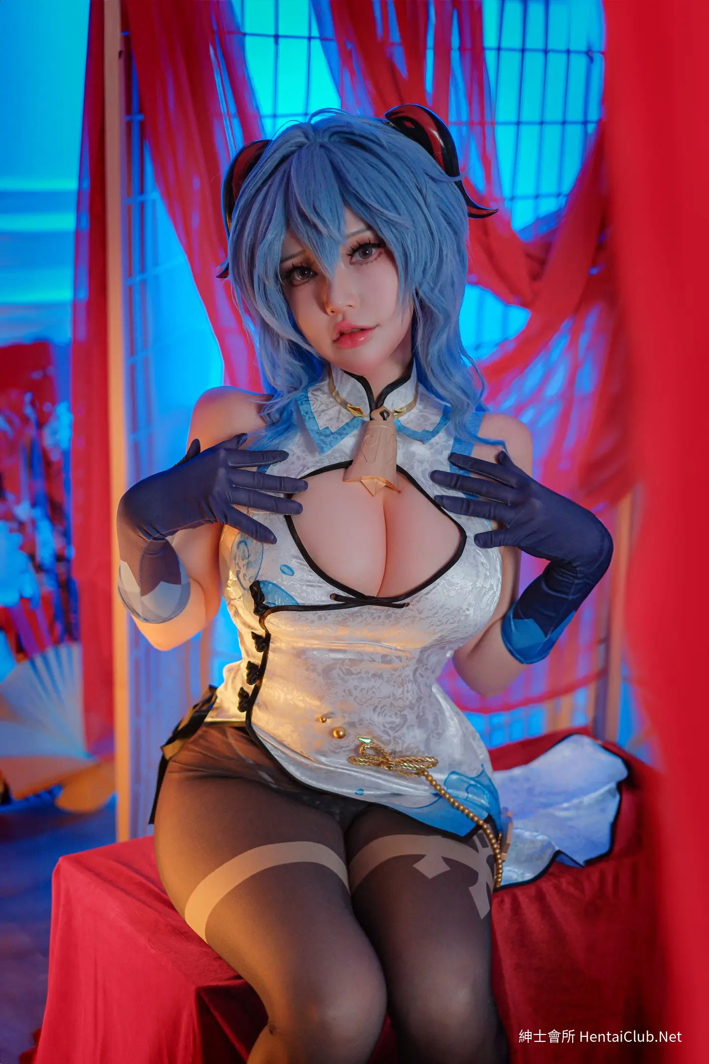 PotatoGodzilla Ganyu Qipao 4 PotatoGodzilla Ganyu Qipao