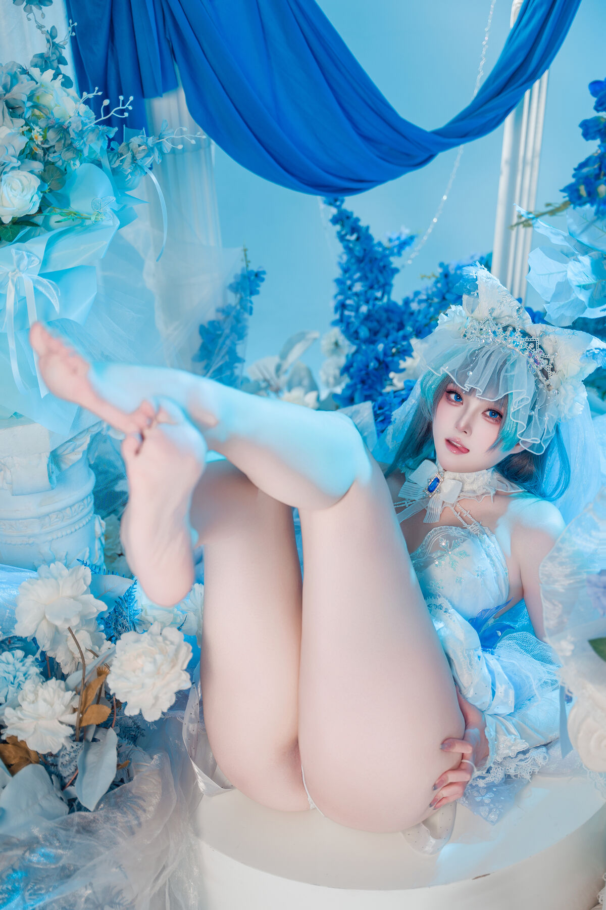 Coser@Natsuko夏夏子 - 碧蓝航线 柴郡婚纱