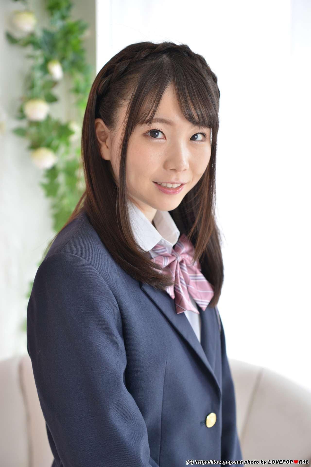 [Lovepop] Kozue Fujita 藤田こずえ - No.L-0690 Photoset #006 School Uniform (Blazer)