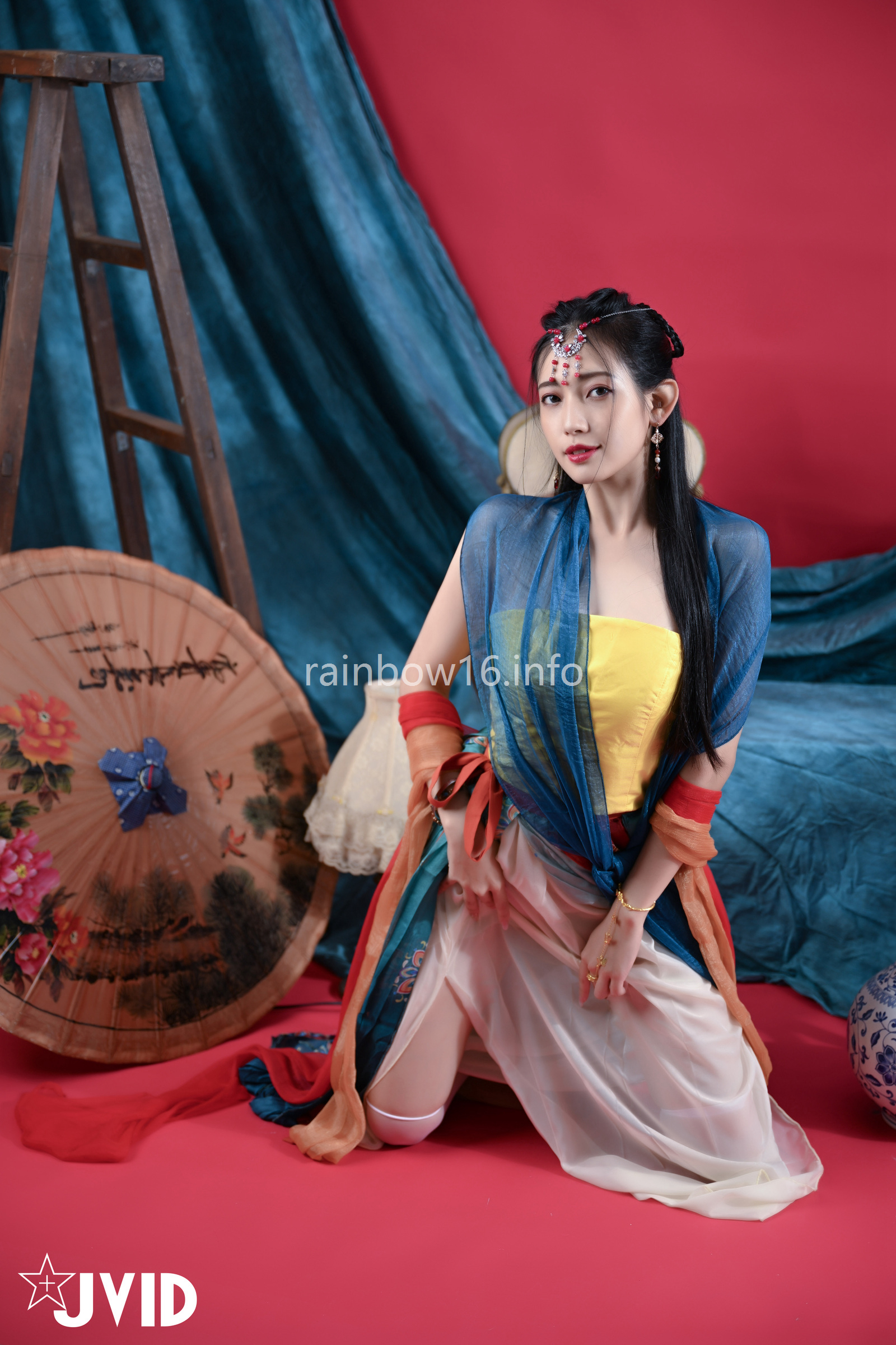 [JVID] 夏暮光 – 女神暮光敦煌風格造型服飾首度嘗試,飛越天際穿梭時空與你來場空前未有的愛戀滋味～
