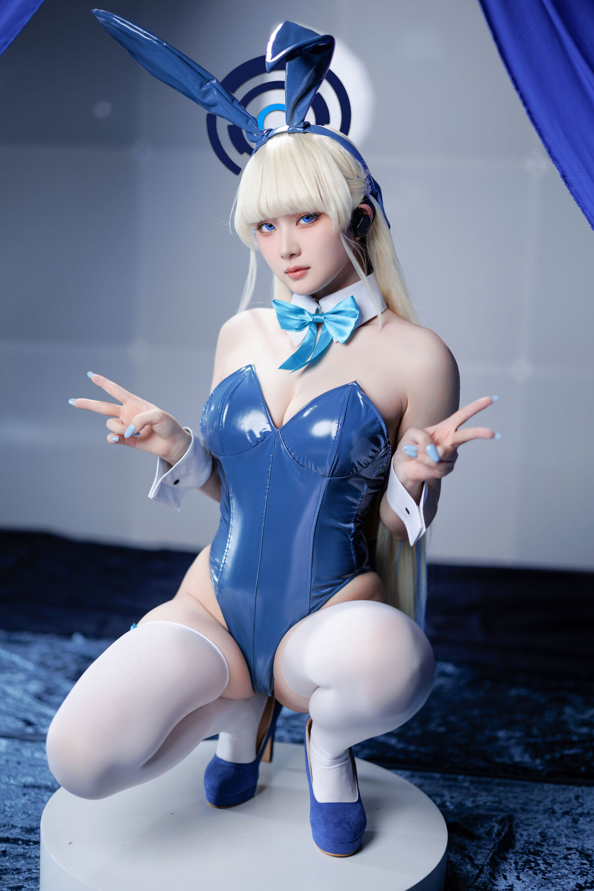 Coser@屿鱼 - 蔚蓝档案 飞鸟马时 兔女郎 S