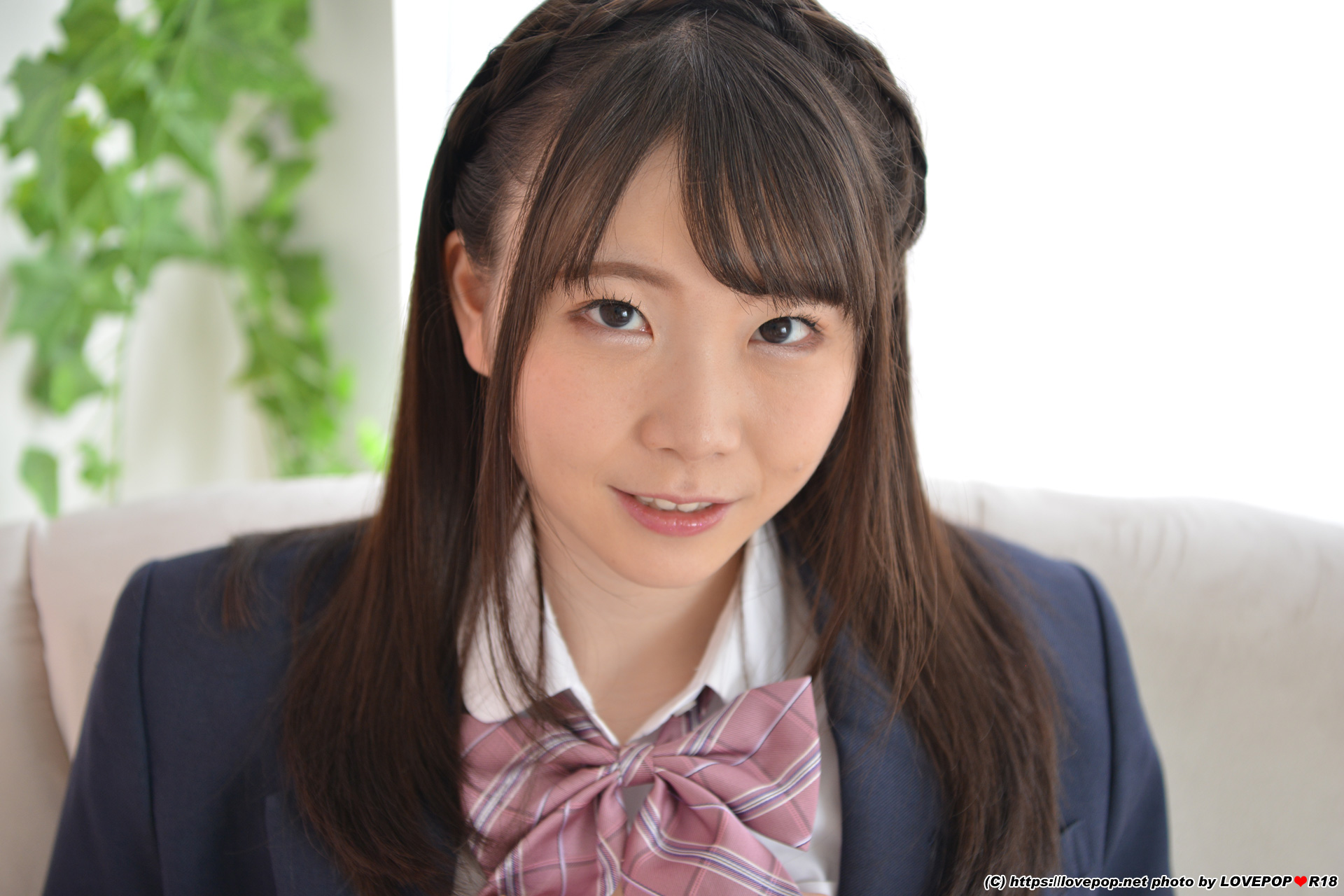 [Lovepop] Kozue Fujita 藤田こずえ - No.L-0690 Photoset #006 School Uniform (Blazer)