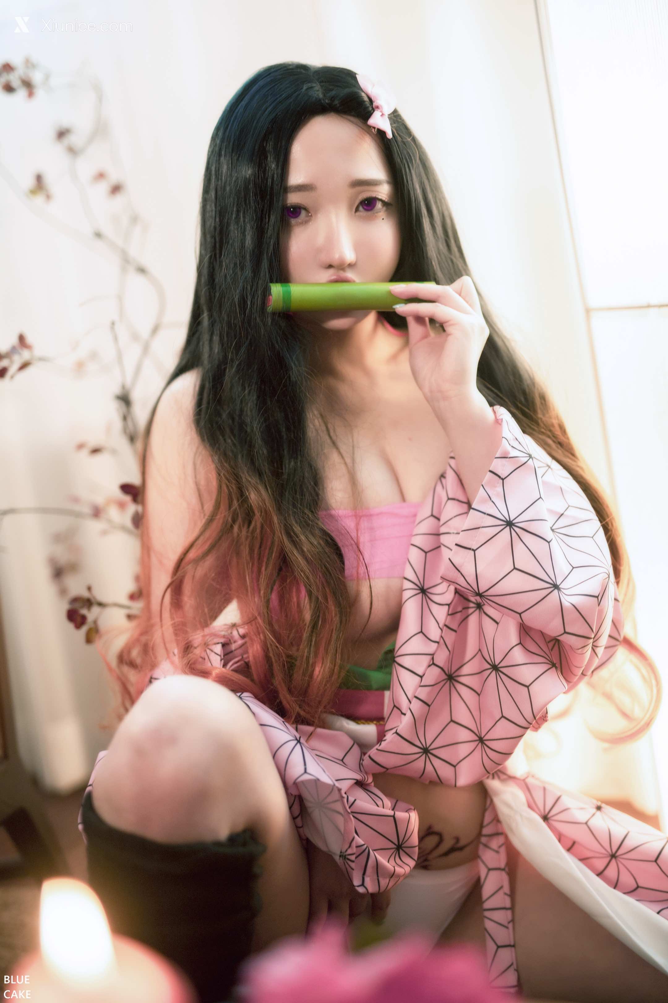 BLUECAKE Son Ye-Eun (손예은) – Pink Oni 4K