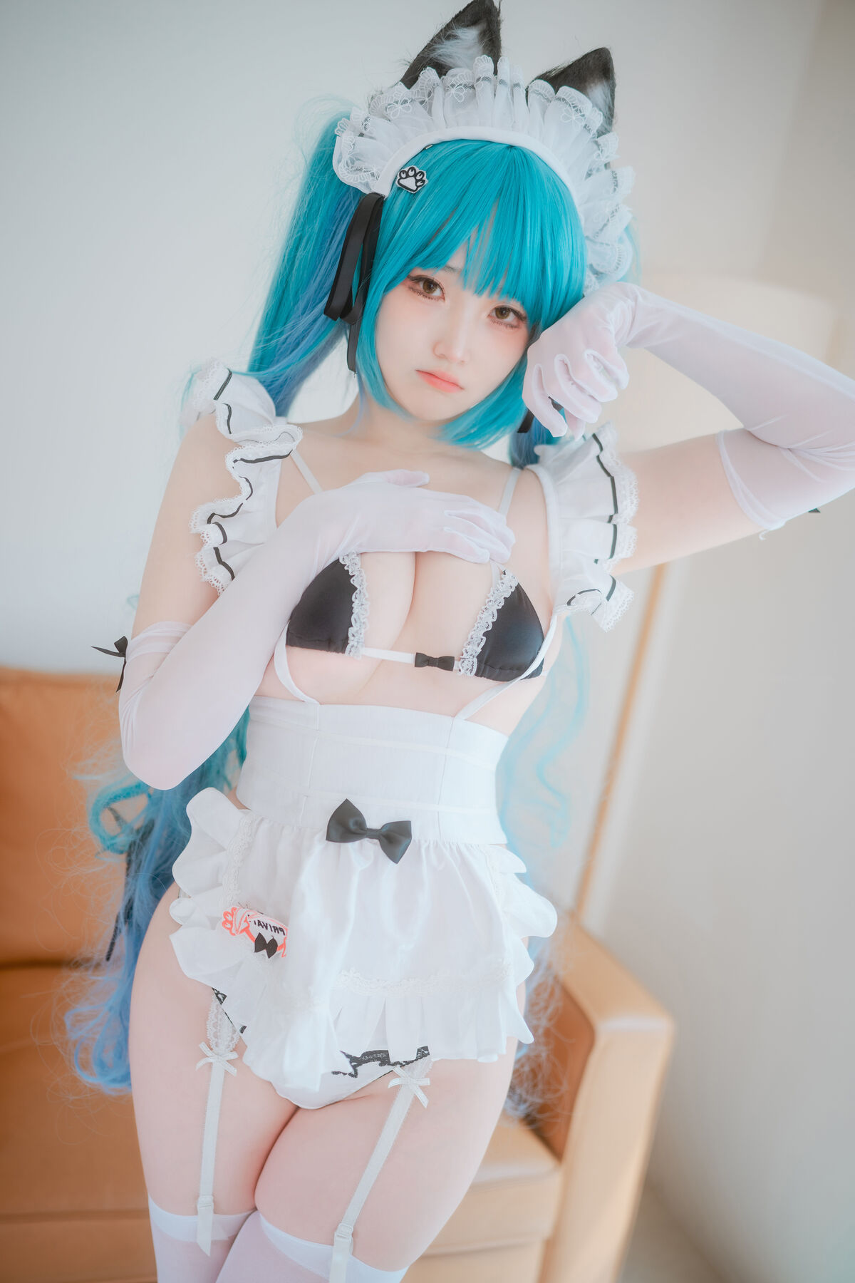 DJAWA Bambi 밤비 - Nikke Privaty Unkind Maid Part03