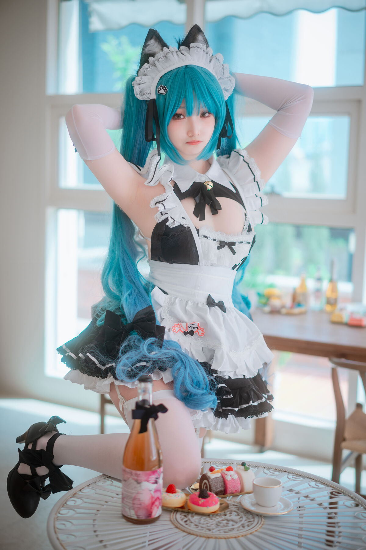 DJAWA Bambi 밤비 – Nikke Privaty Unkind Maid Part03