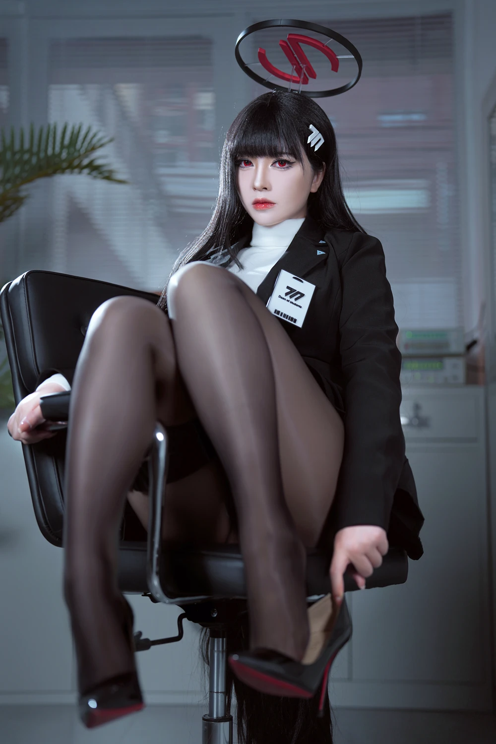 Cosplay 半半子Banbanko – 碧蓝档案 调月莉音