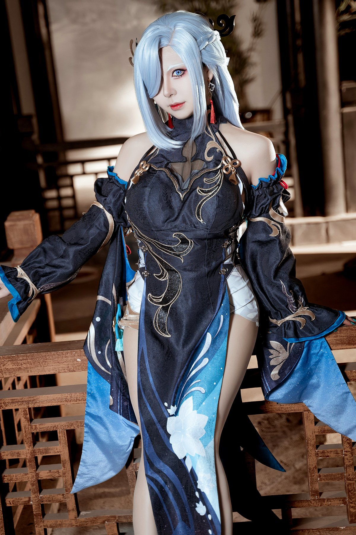 Coser@虎森森 – 原神 申鹤 冷花幽露