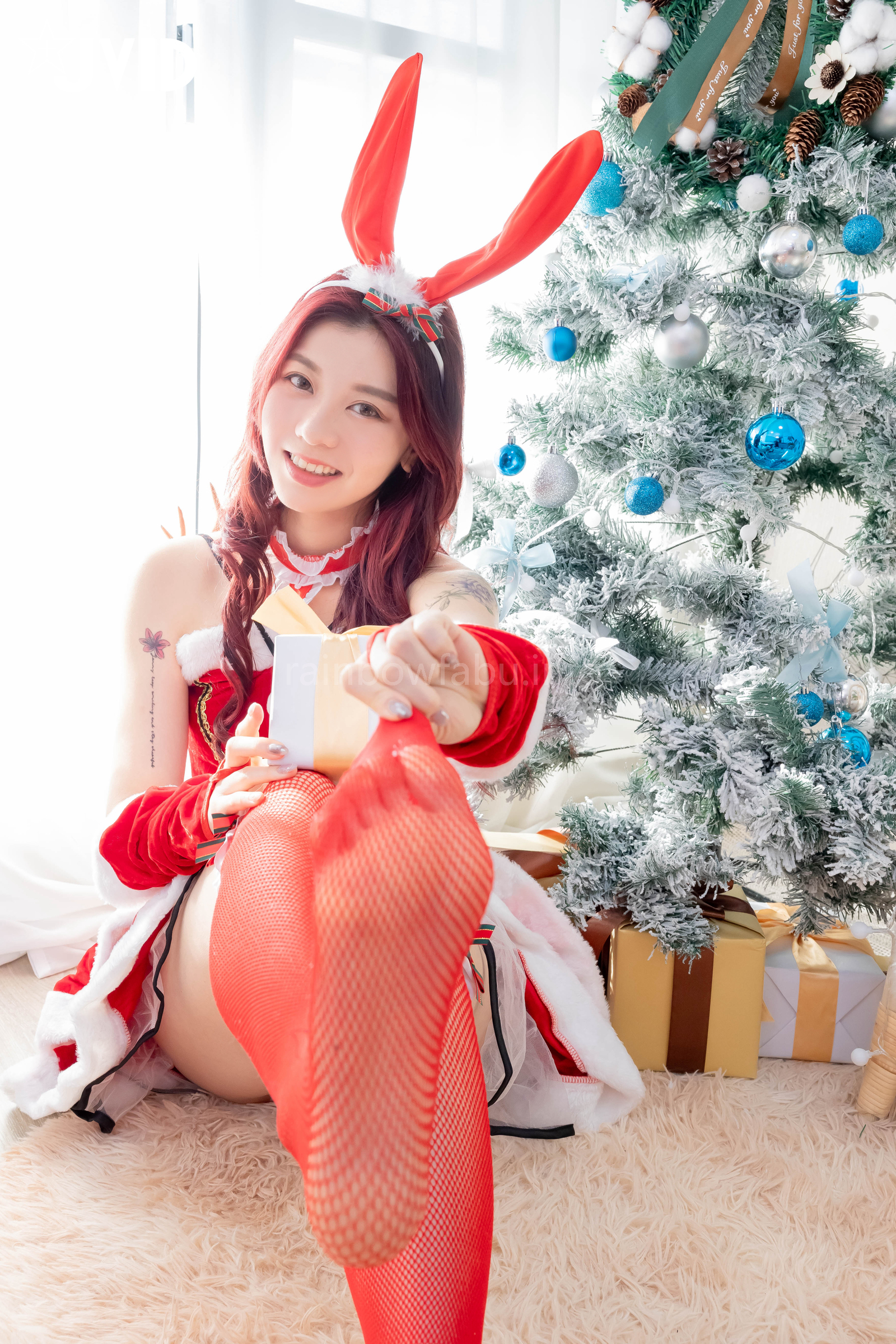 [JVID] Caroline卡洛琳 – 暗戀中的超正學妹今年的交換禮物很不一樣….💦💦
