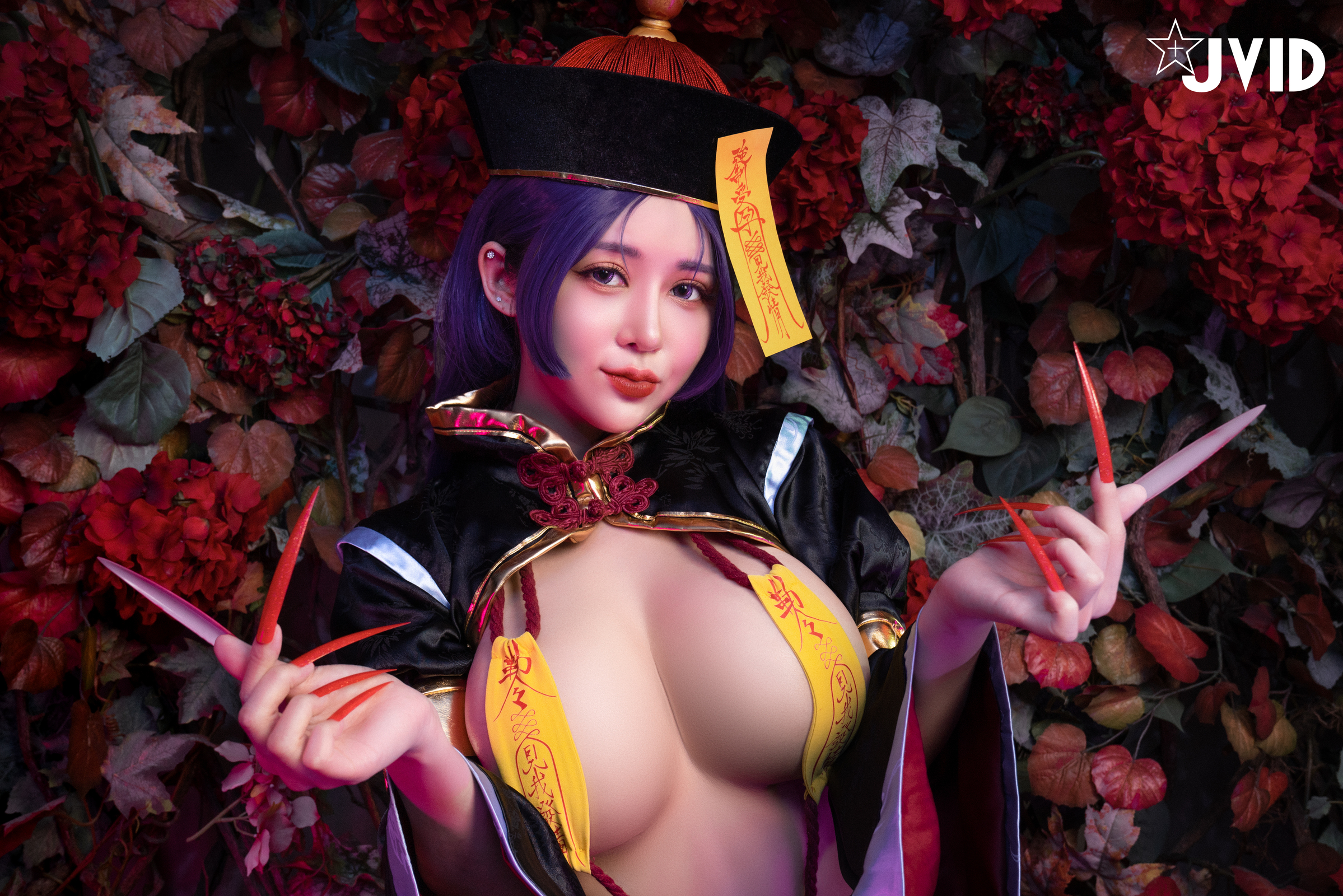 [JVID] 甜心幫 ღ 安希 – 菰蒲風動縱斜影，殭屍奶光安希膣得液滿