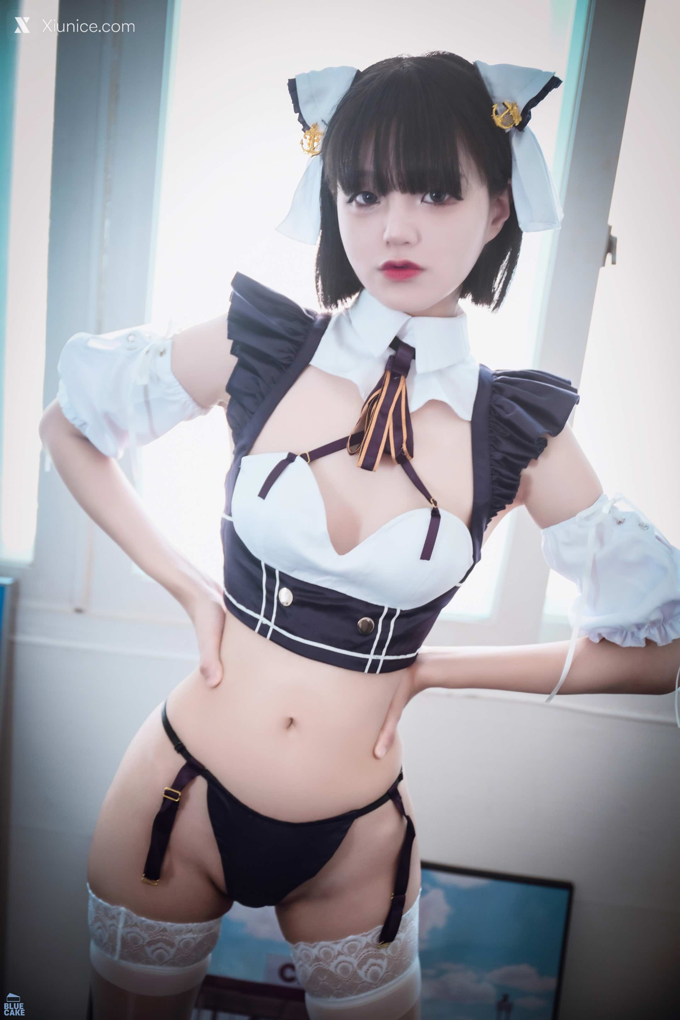 BLUECAKE Jeong Jenny (정제니) – Maid Cosplay 4K
