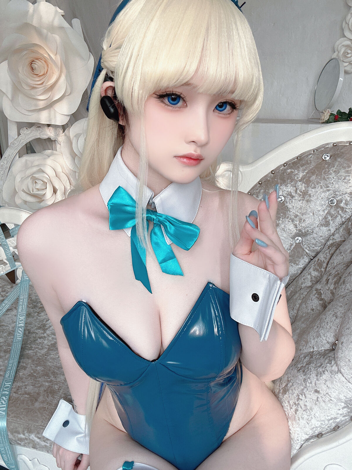 Coser@屿鱼 - 蔚蓝档案 飞鸟马时 兔女郎 S