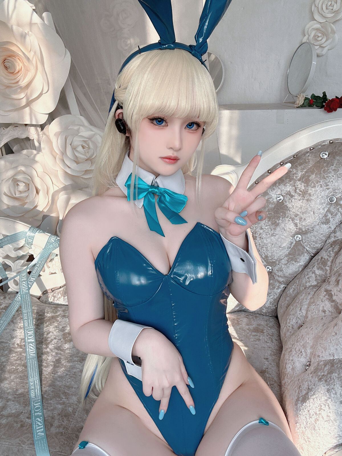 Coser@屿鱼 - 蔚蓝档案 飞鸟马时 兔女郎 S