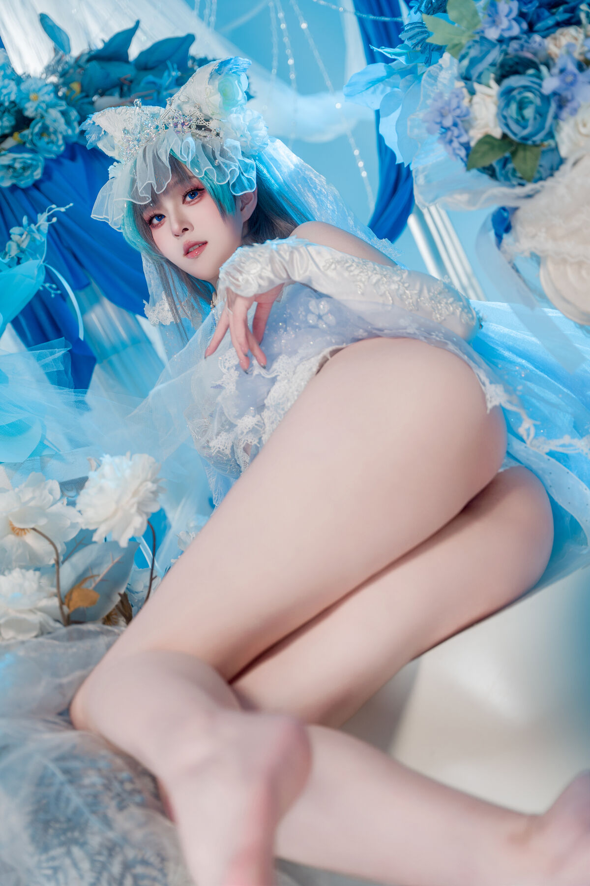 Coser@Natsuko夏夏子 - 碧蓝航线 柴郡婚纱