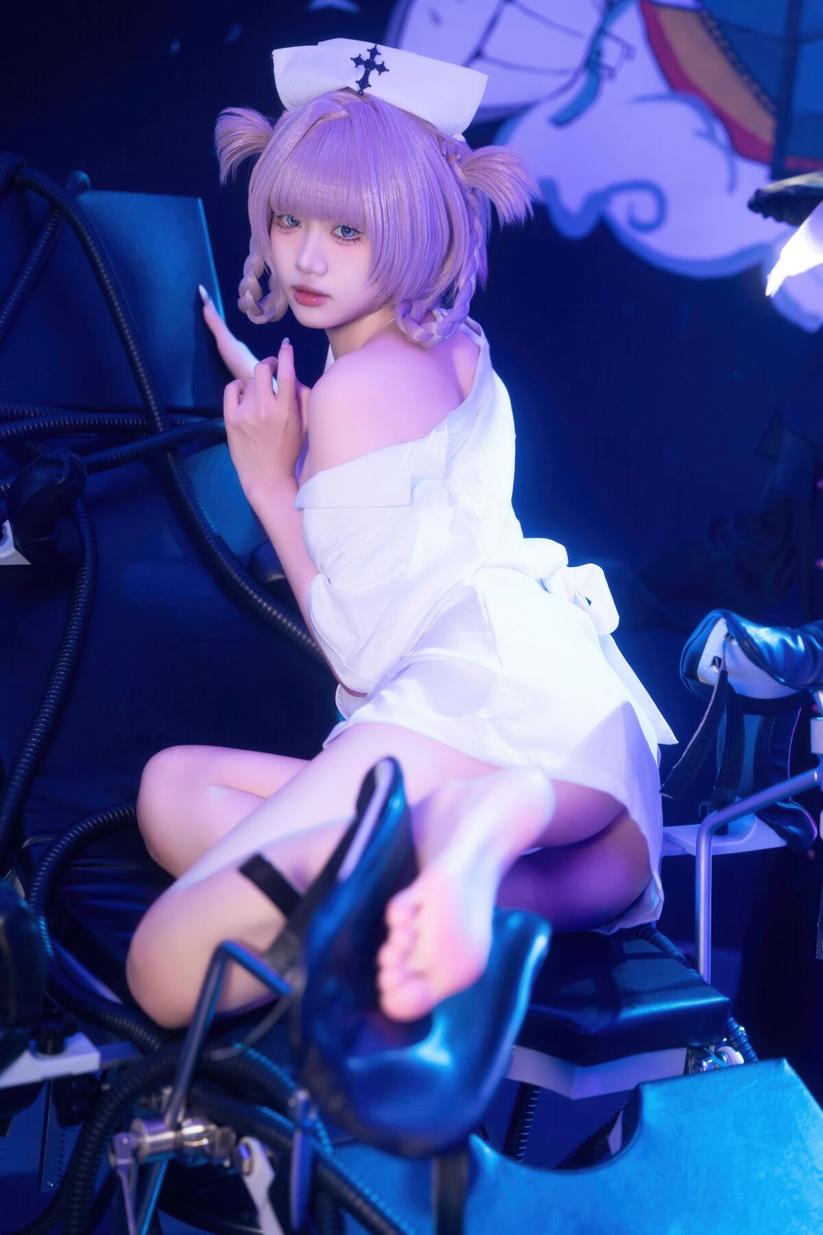 Coser@柒柒要乖哦 - 彻夜之歌 护士服小荠 Part01
