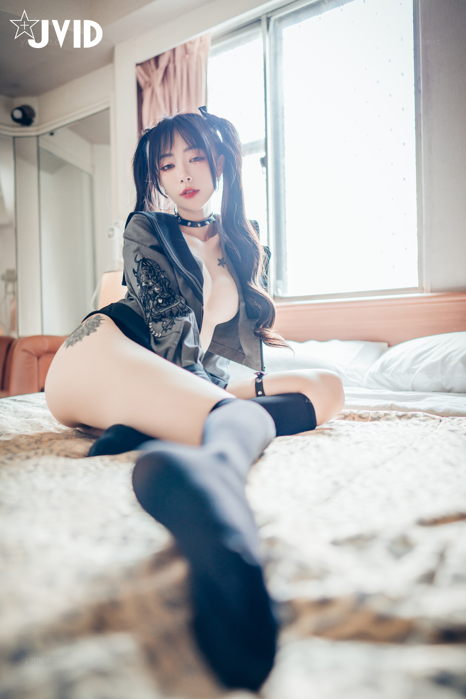 [JVID] 飄飄哥 – 色色妄想系列 校花也是大姐頭