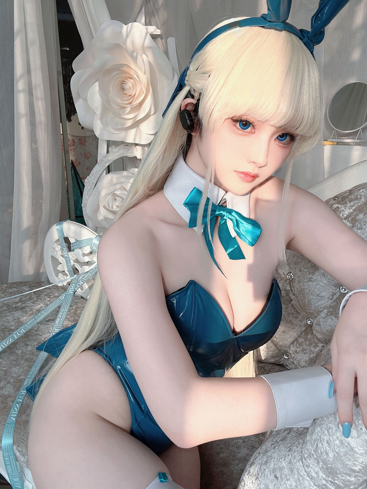 Coser@屿鱼 - 蔚蓝档案 飞鸟马时 兔女郎 S