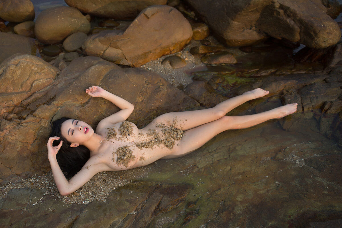 Private Photoshoot 黄可人 - 纯欲女神 户外海边私拍 Part05