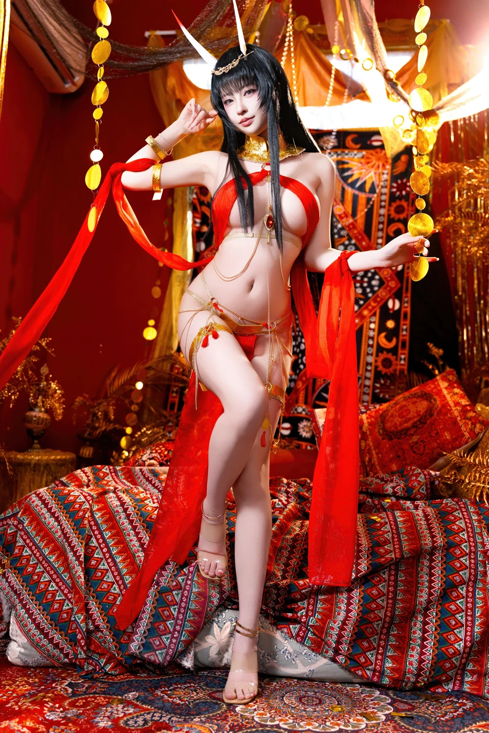Cosplay 清水由乃 – 碧蓝航线 能代舞娘