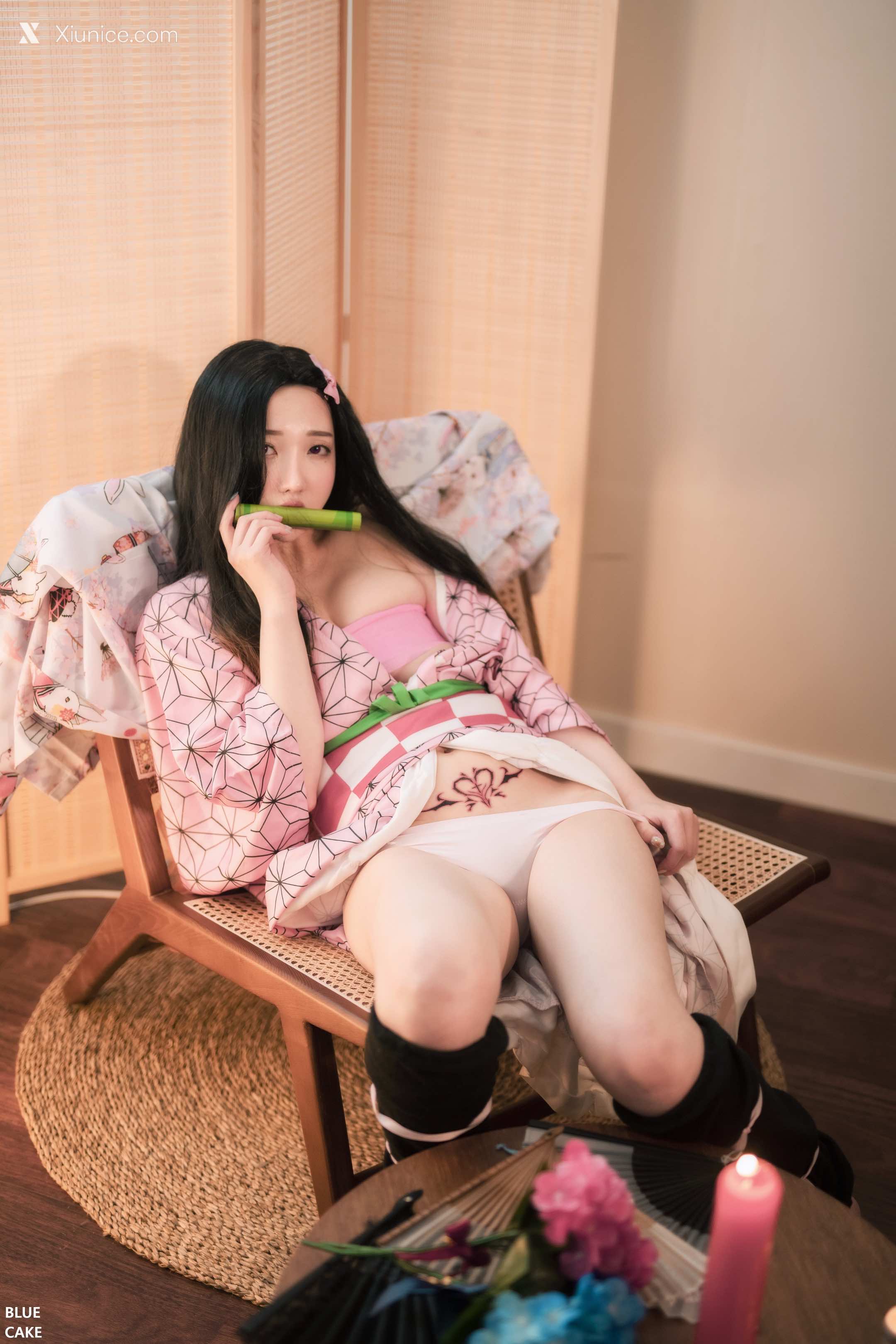 BLUECAKE Son Ye-Eun (손예은) – Pink Oni 4K
