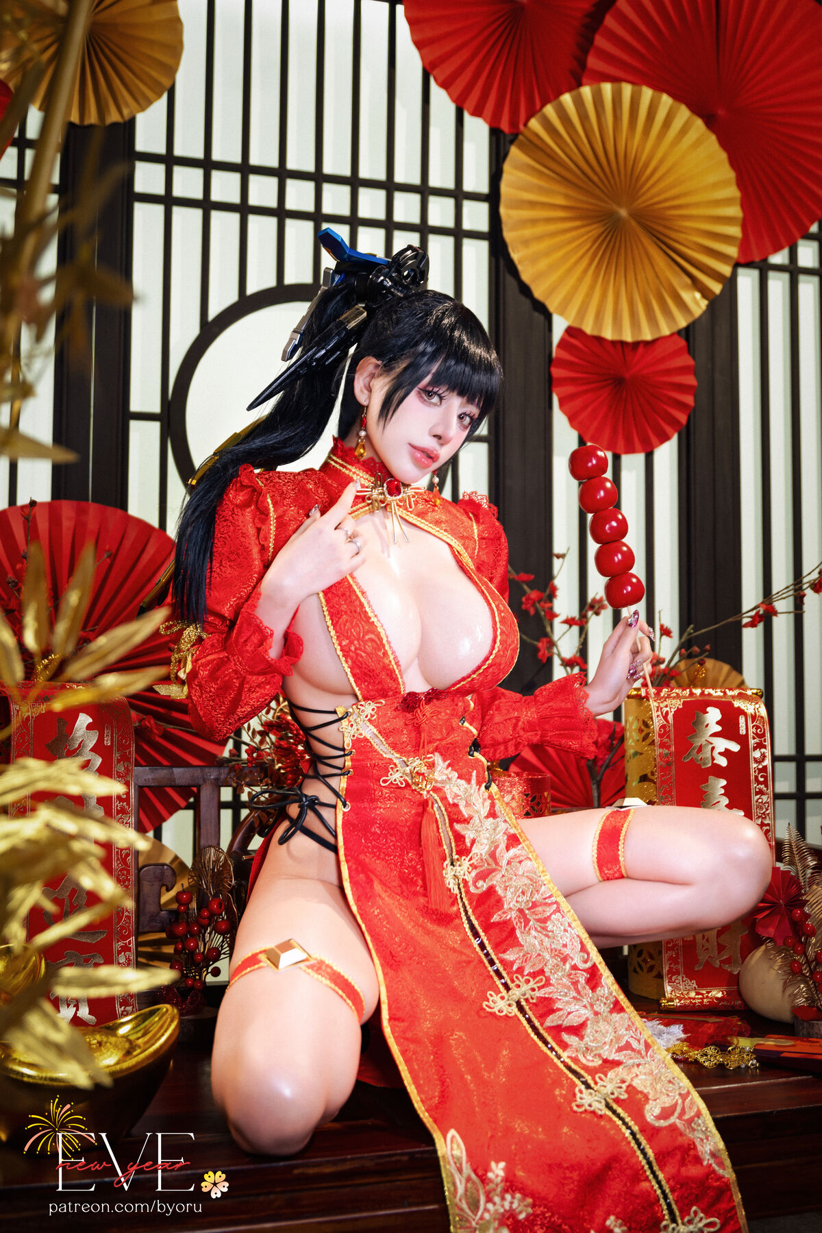 Coser@Byoru - Eve New Year Qipao