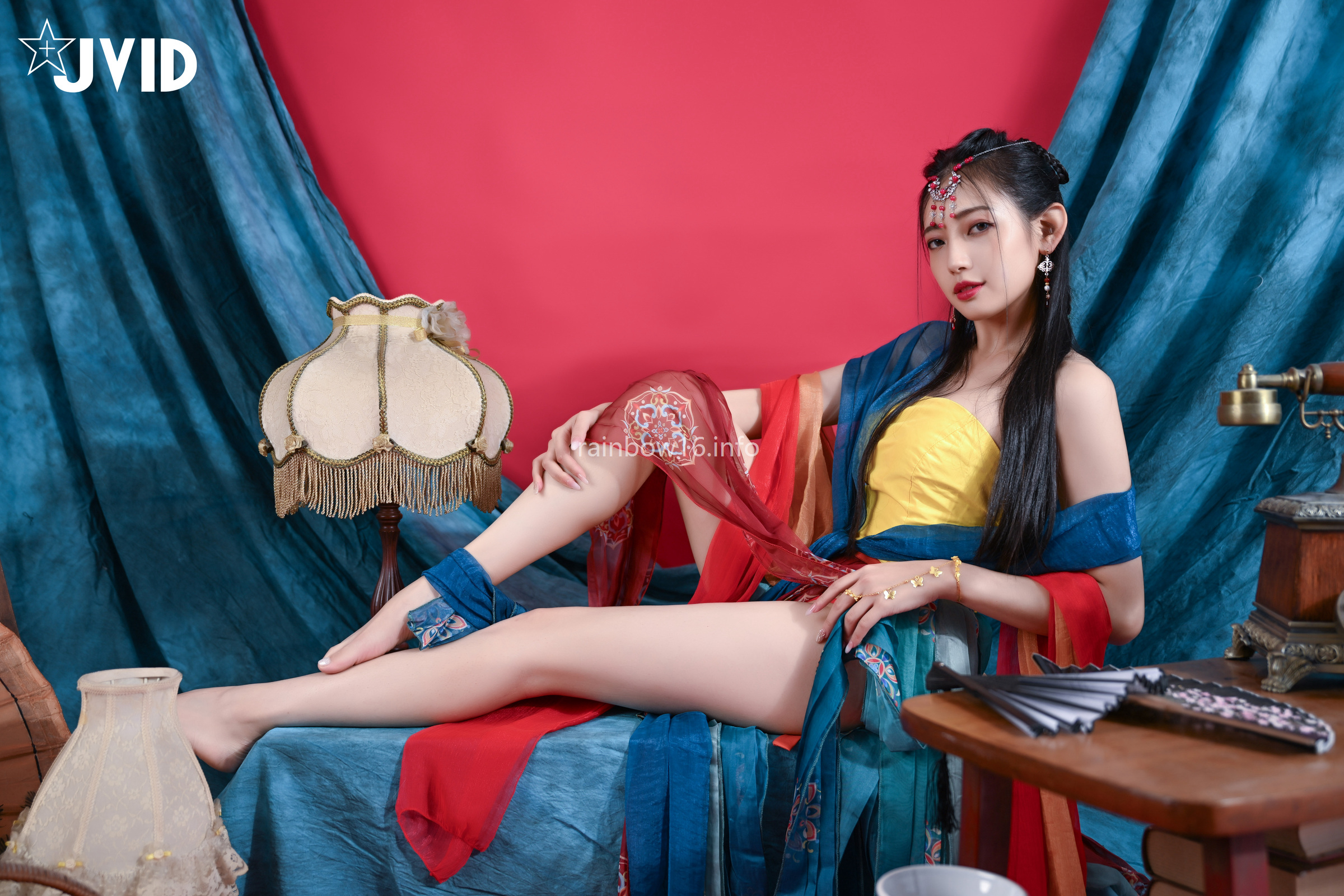[JVID] 夏暮光 – 女神暮光敦煌風格造型服飾首度嘗試,飛越天際穿梭時空與你來場空前未有的愛戀滋味～